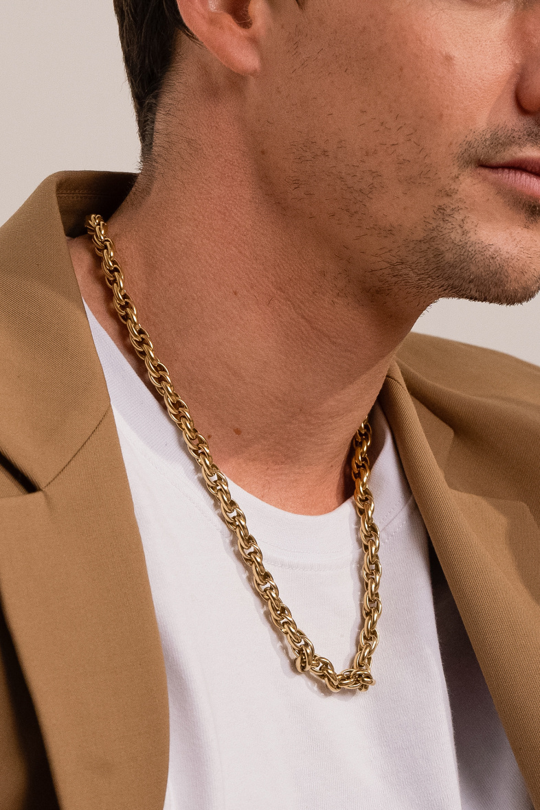 Wholesaler Bohm - Camron H necklace - UNISEX - 60CM mesh