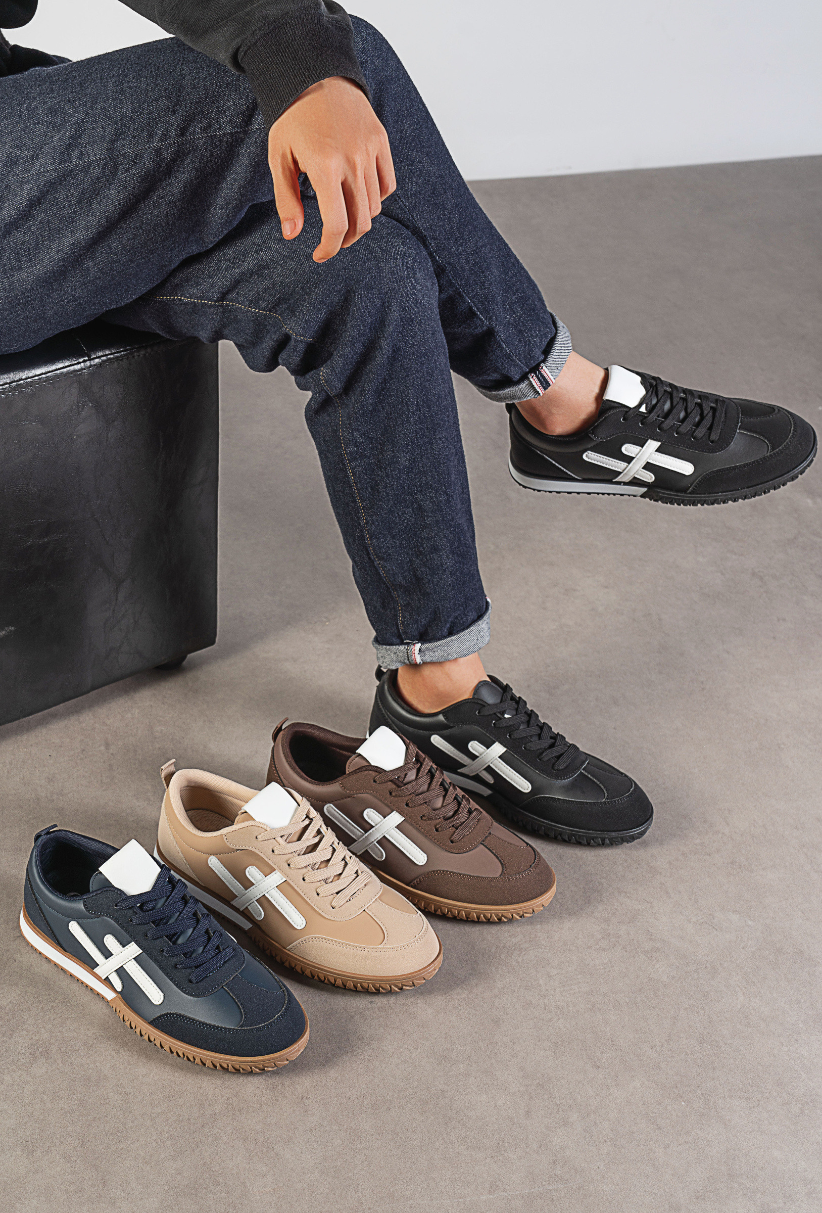 Großhändler C'M Homme - Herren-Sneaker im trendigen Urban-Look