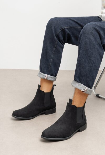 Wholesaler C'M Homme - Soft suede-effect Chelsea boots Wholesaler C'M Homme - Soft suede-effect Chelsea boots