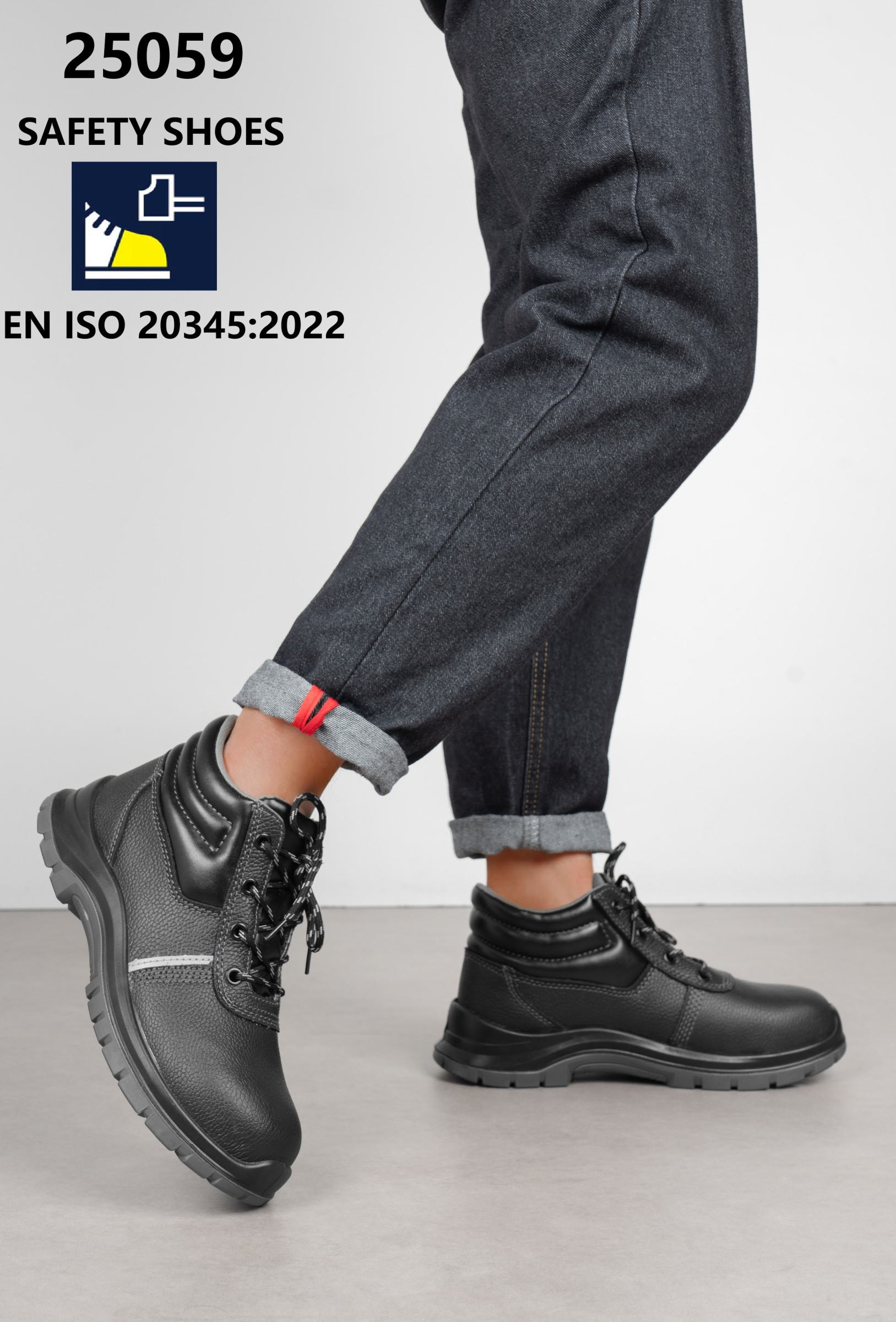 Großhändler C'M Homme - Professionelle hohe Schuhe EN ISO 20345:2022