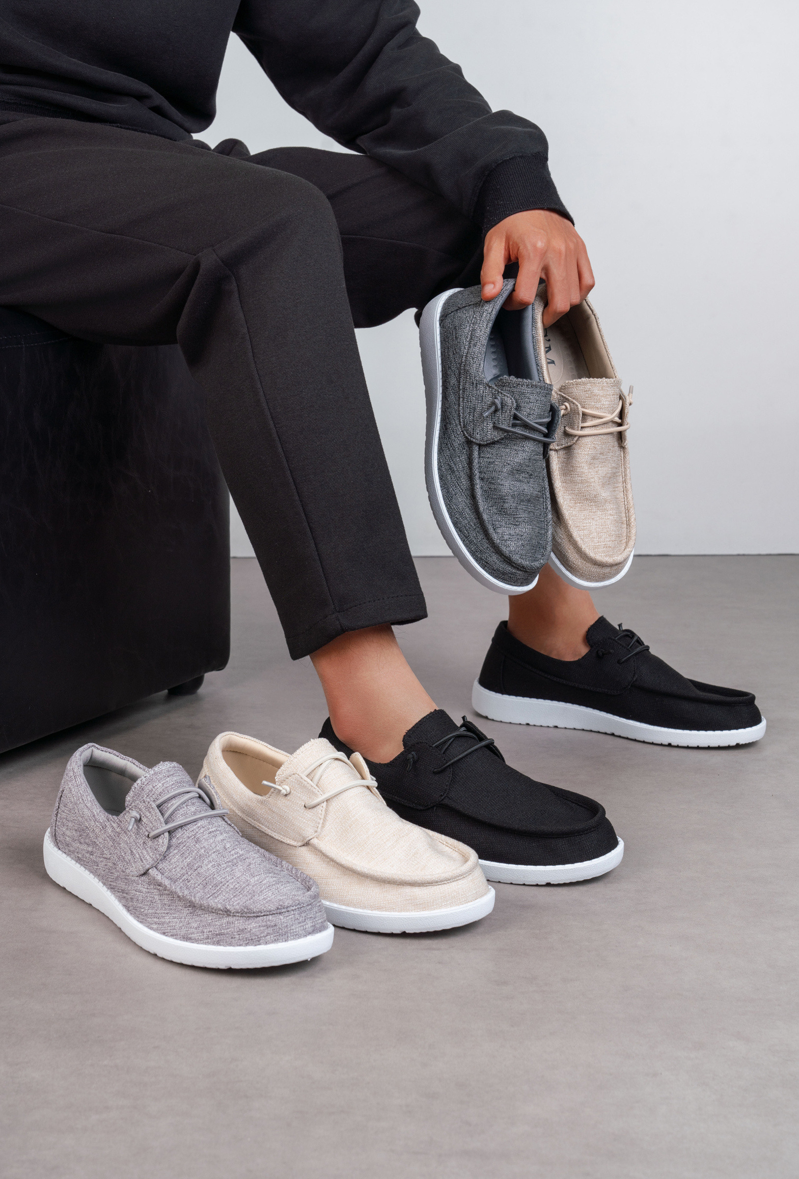 Wholesaler C'M Homme - Classic Canvas Loafer