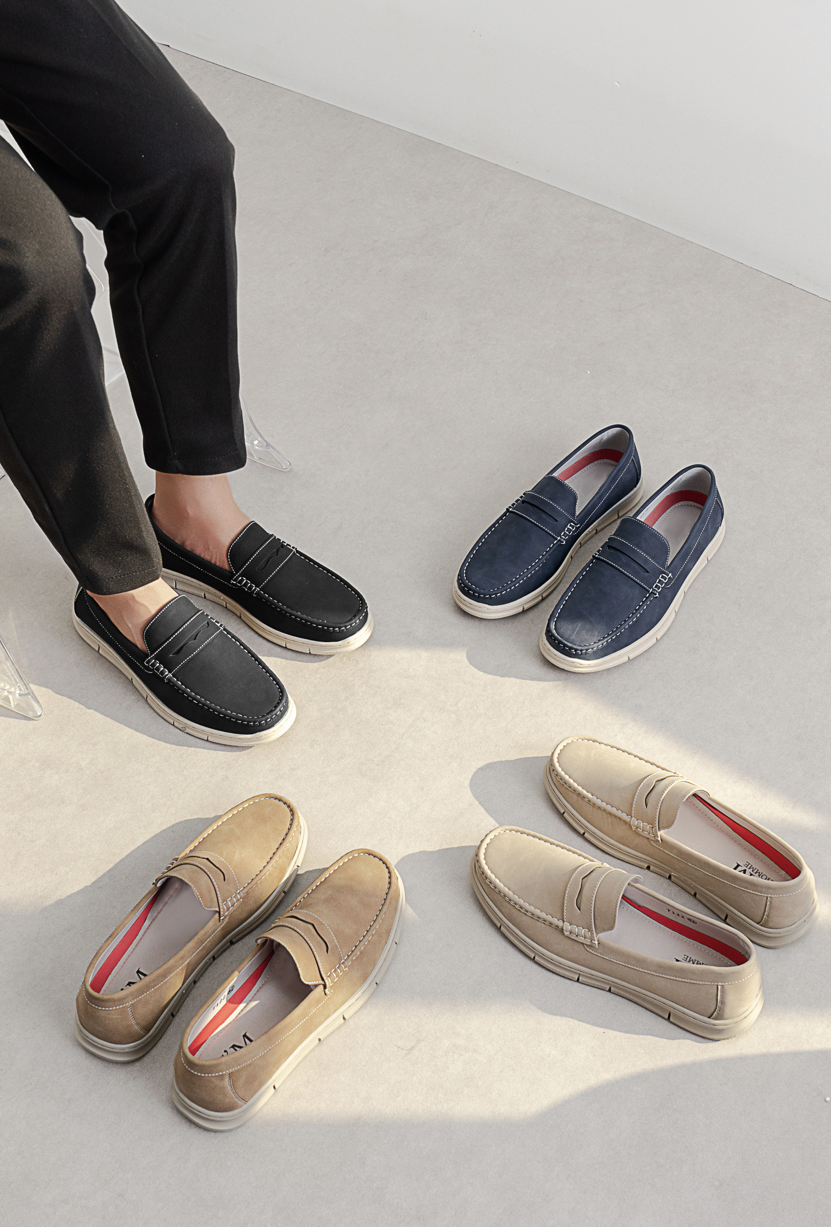 Wholesaler C'M Homme - Men's Casual Loafers with Comfort Sole