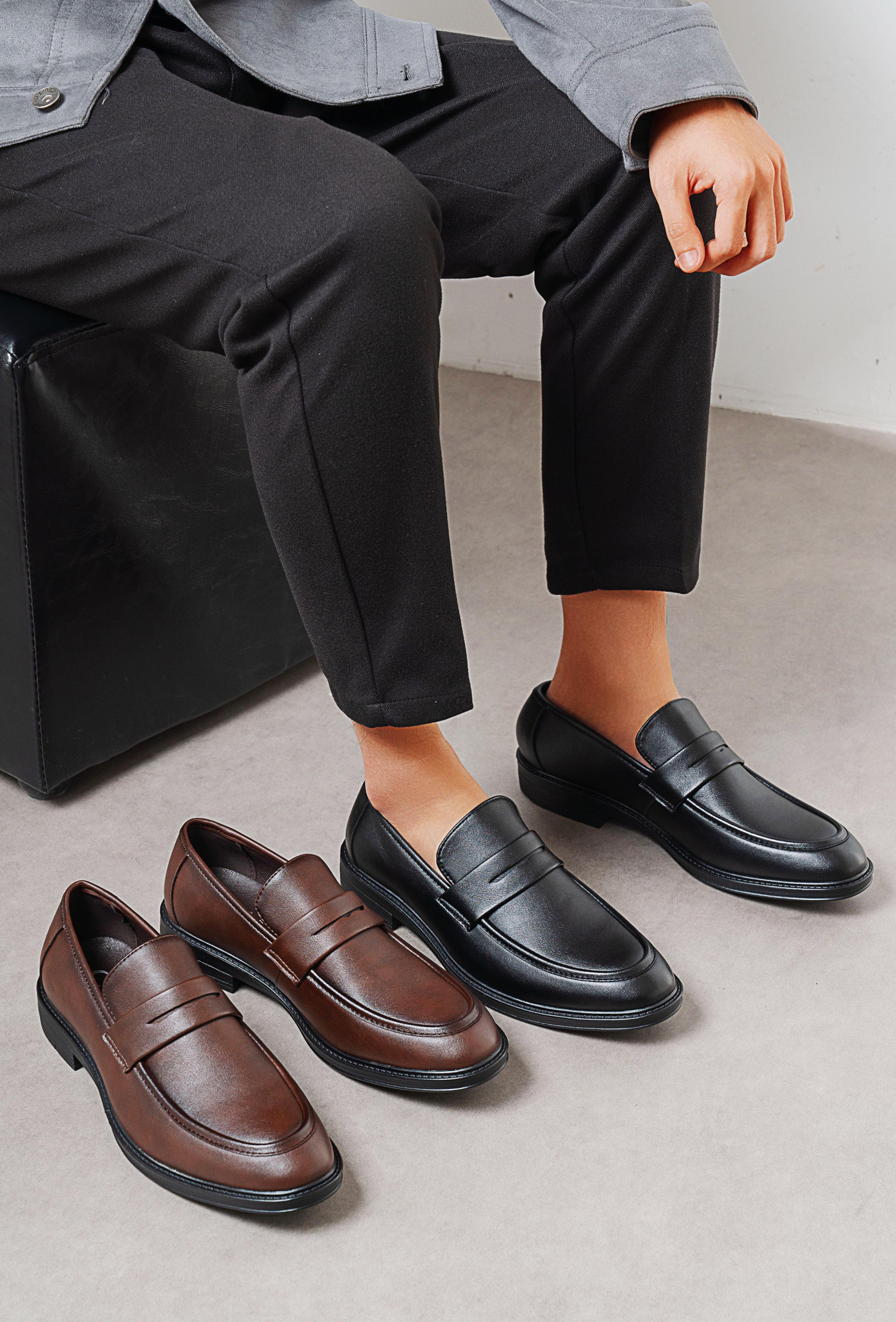 Wholesaler C'M Homme - Men's Penny Loafers