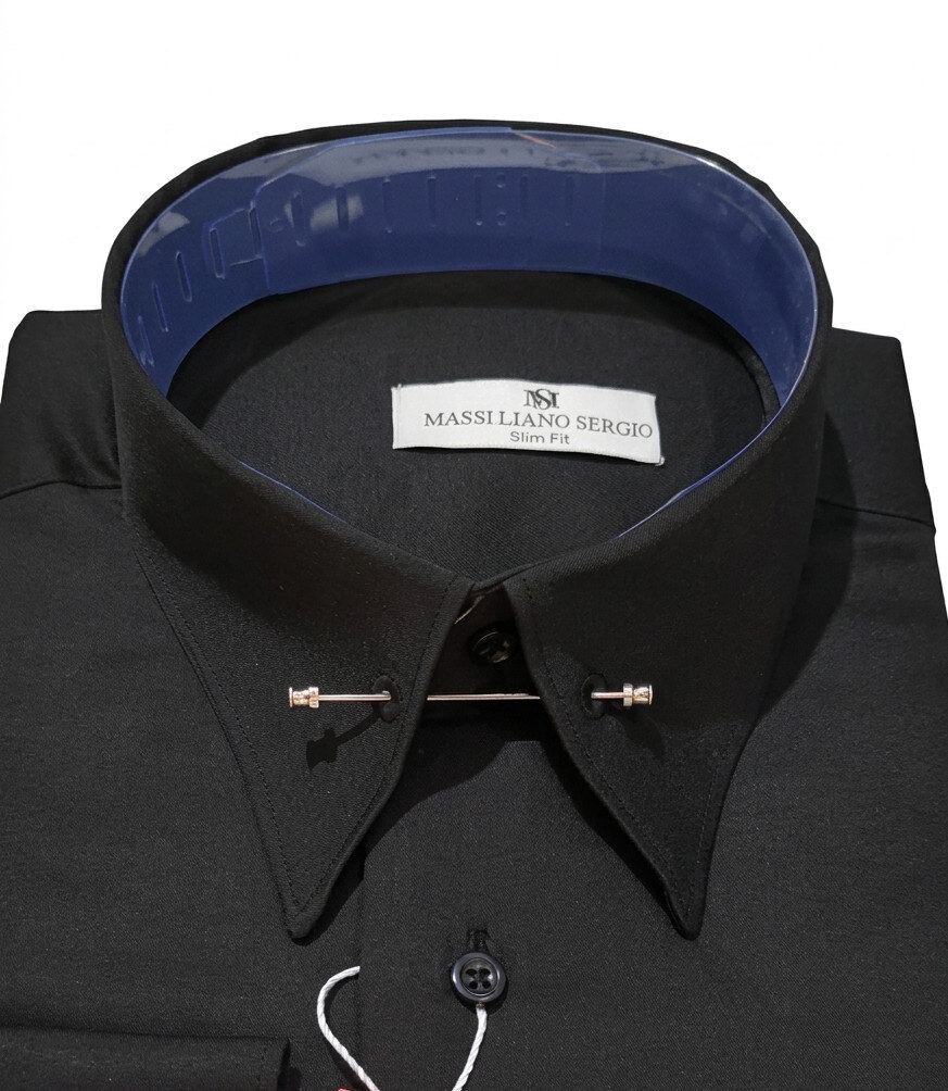 Grossiste C.S. MODE - Barrette chemise en col anglais