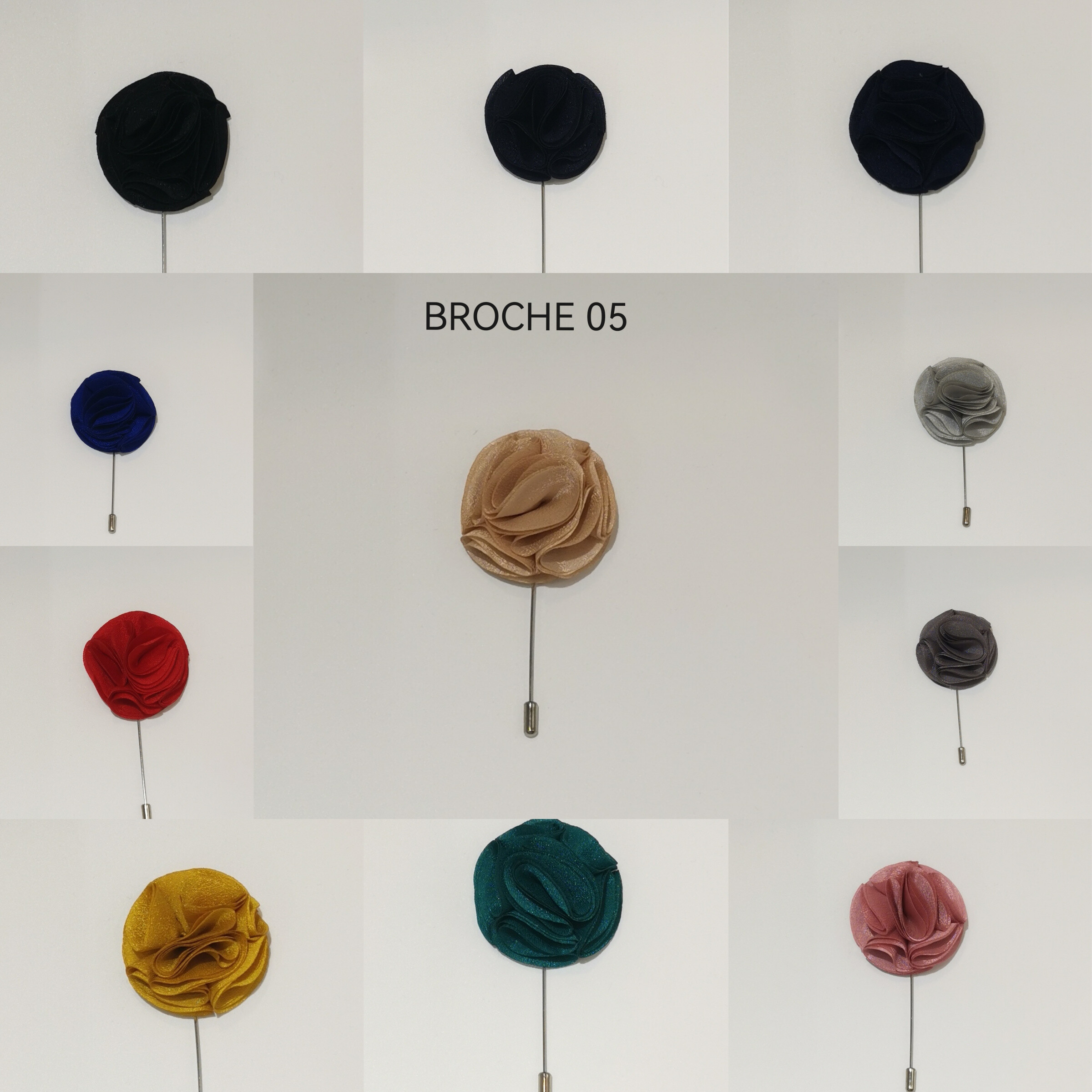 Grossiste C.S. MODE - Broche en fleur