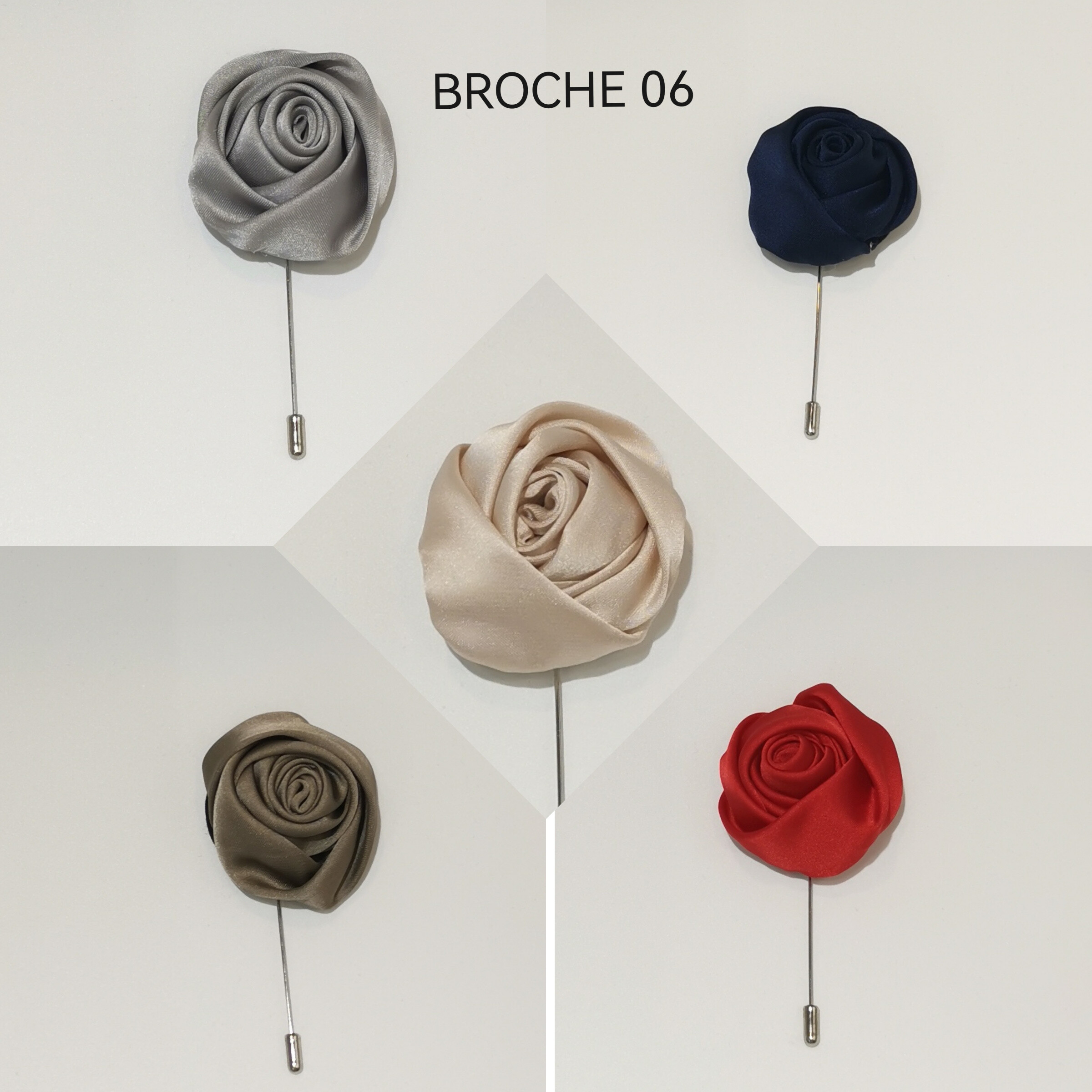 Grossiste C.S. MODE - Broche en fleur