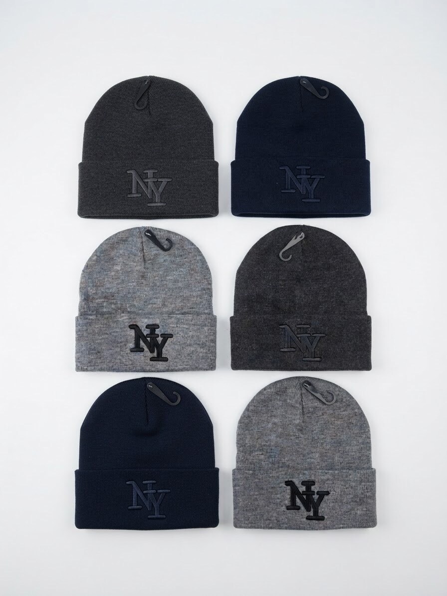 Grossiste Casquette NY - Bonnet NY uni
