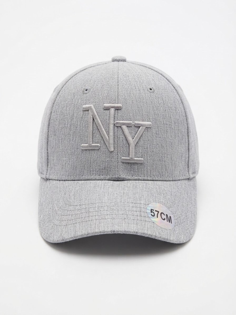 Grossiste Casquette NY - Casquette NY gris chiné