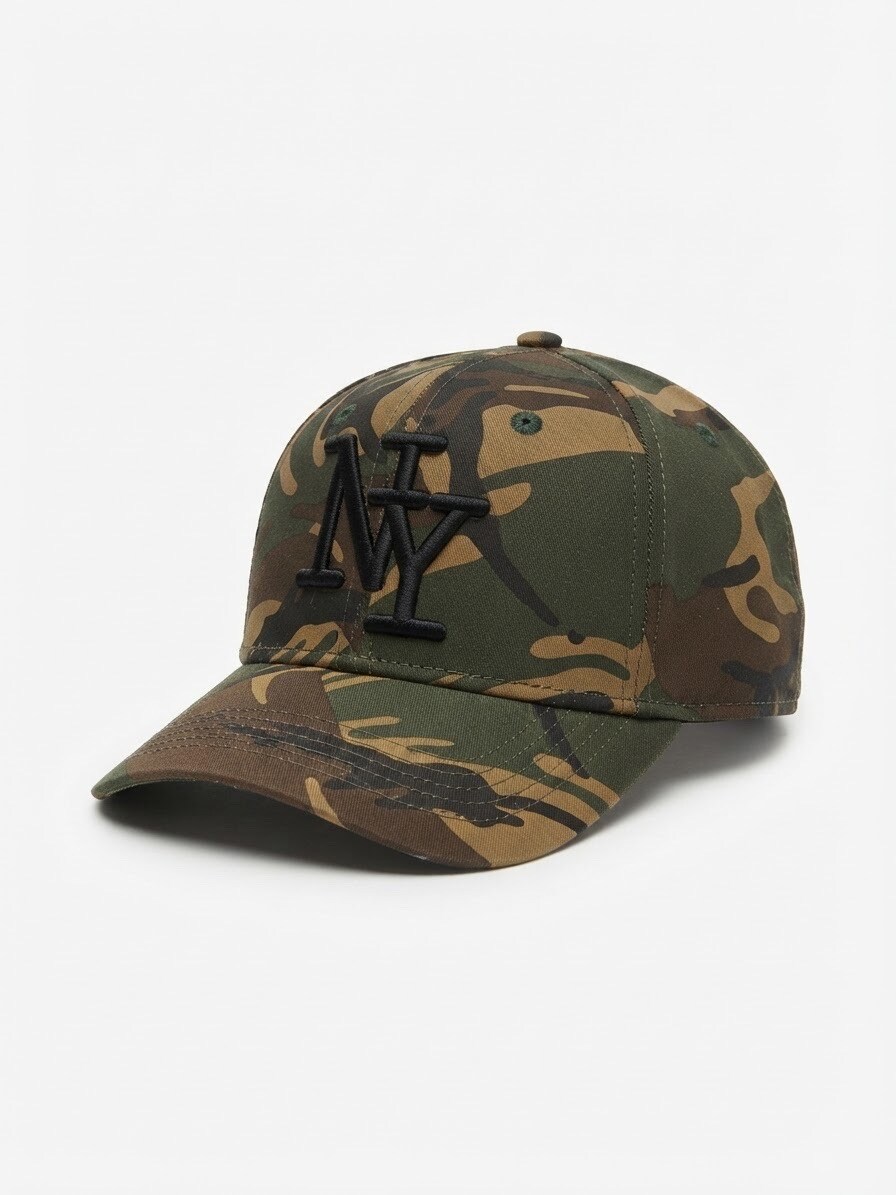 Grossiste Casquette NY - Casquette militaire vert et marron