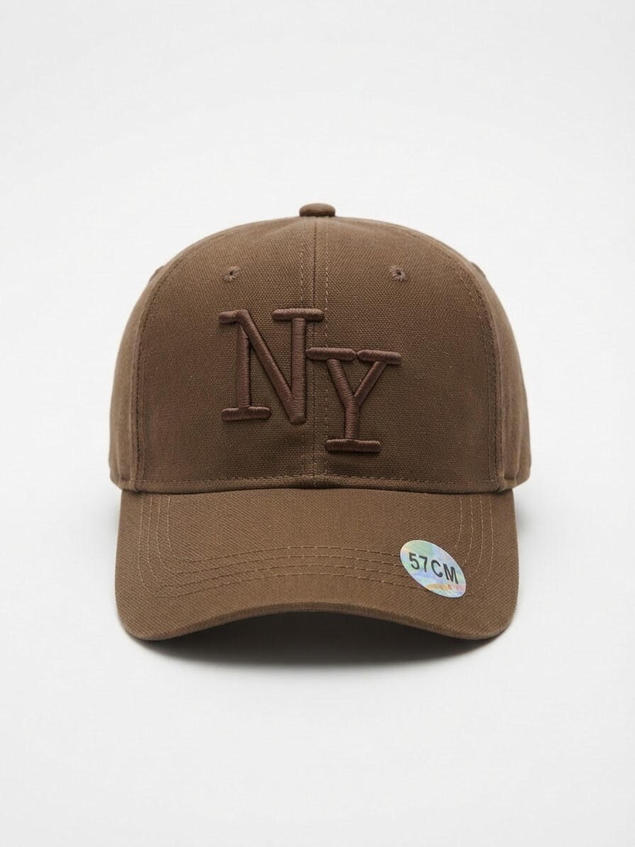 Grossiste Casquette NY - Casquette NY marron / camel