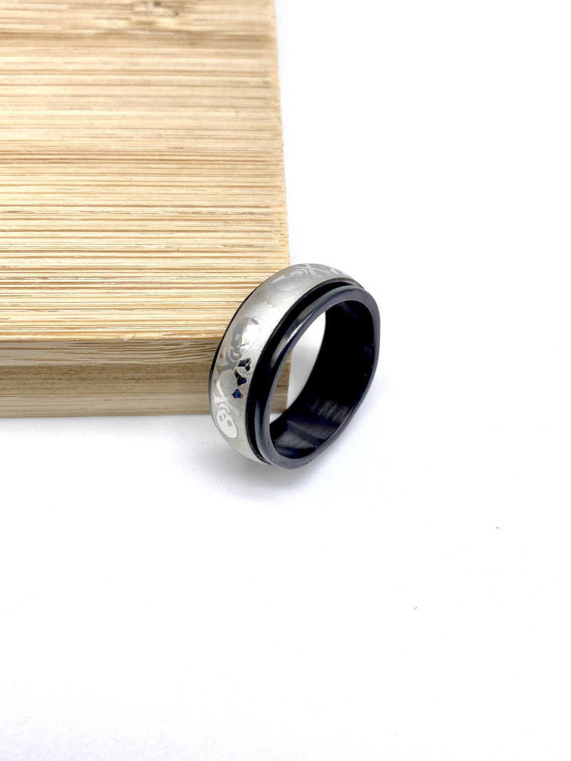 Mayorista Cecile II - Anillo de acero inoxidable