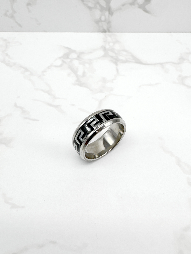 Grossiste Cecile II - Bague en acier inoxydable pour homme