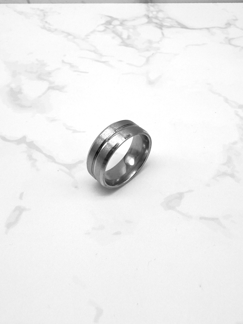 Grossiste Cecile II - Bague en acier inoxydable