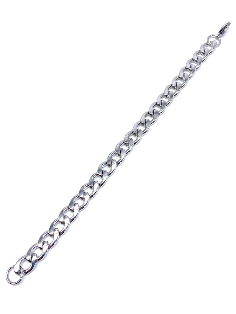 Wholesaler Cecile II - Steel curb chain with engraving plate