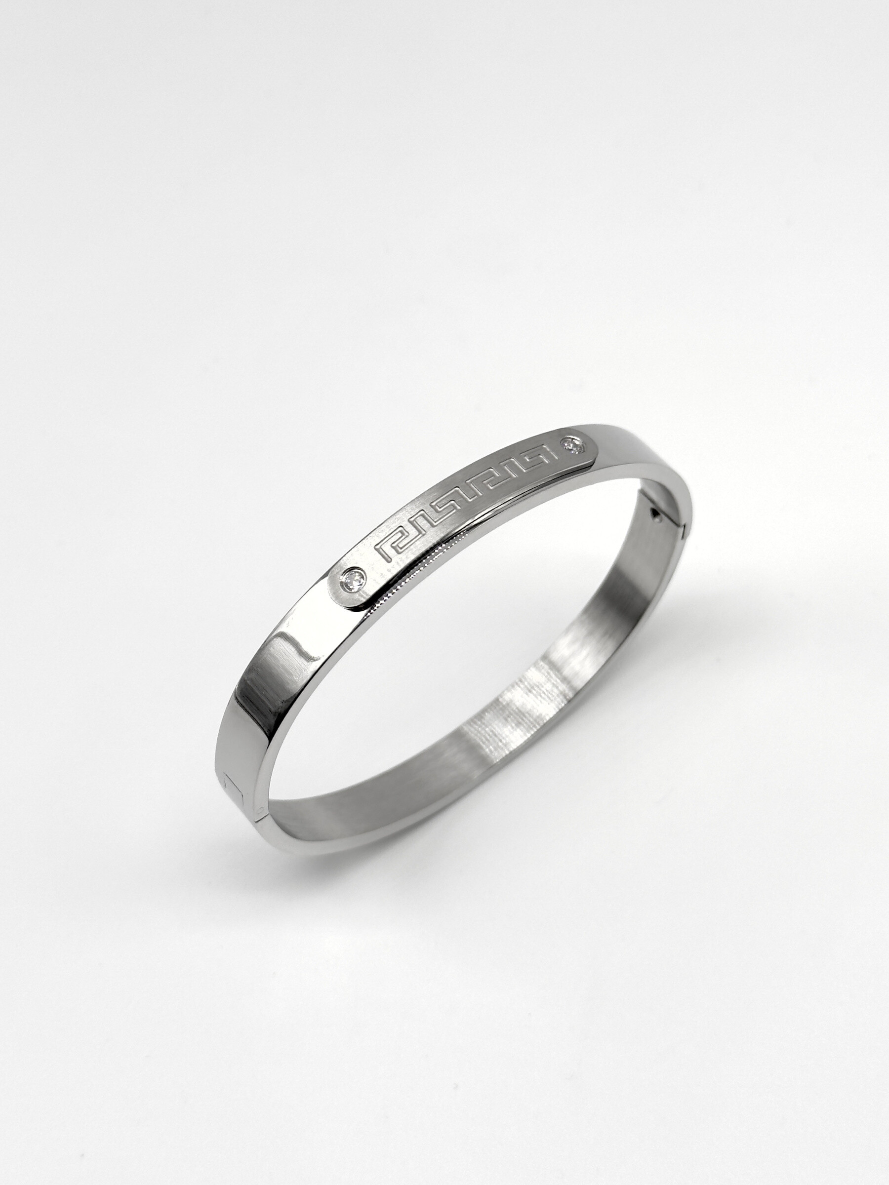 Grossista Cecile II - Bracciale rigido in acciaio inossidabile