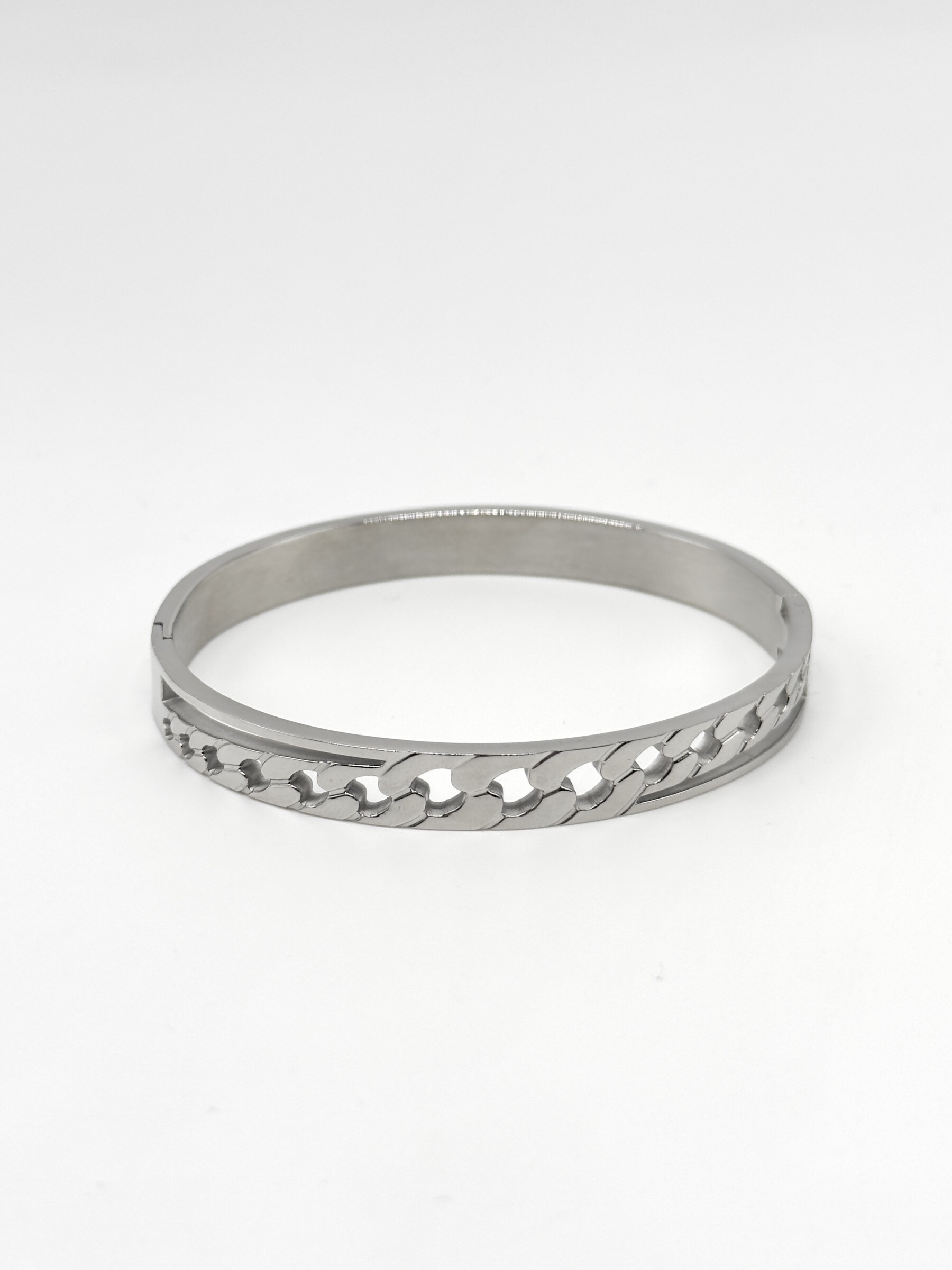 Grossista Cecile II - Bracciale rigido in acciaio inossidabile