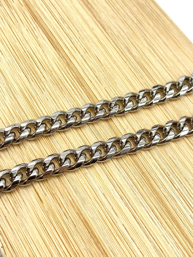Wholesaler Cecile II - Cuban mesh steel necklace chain