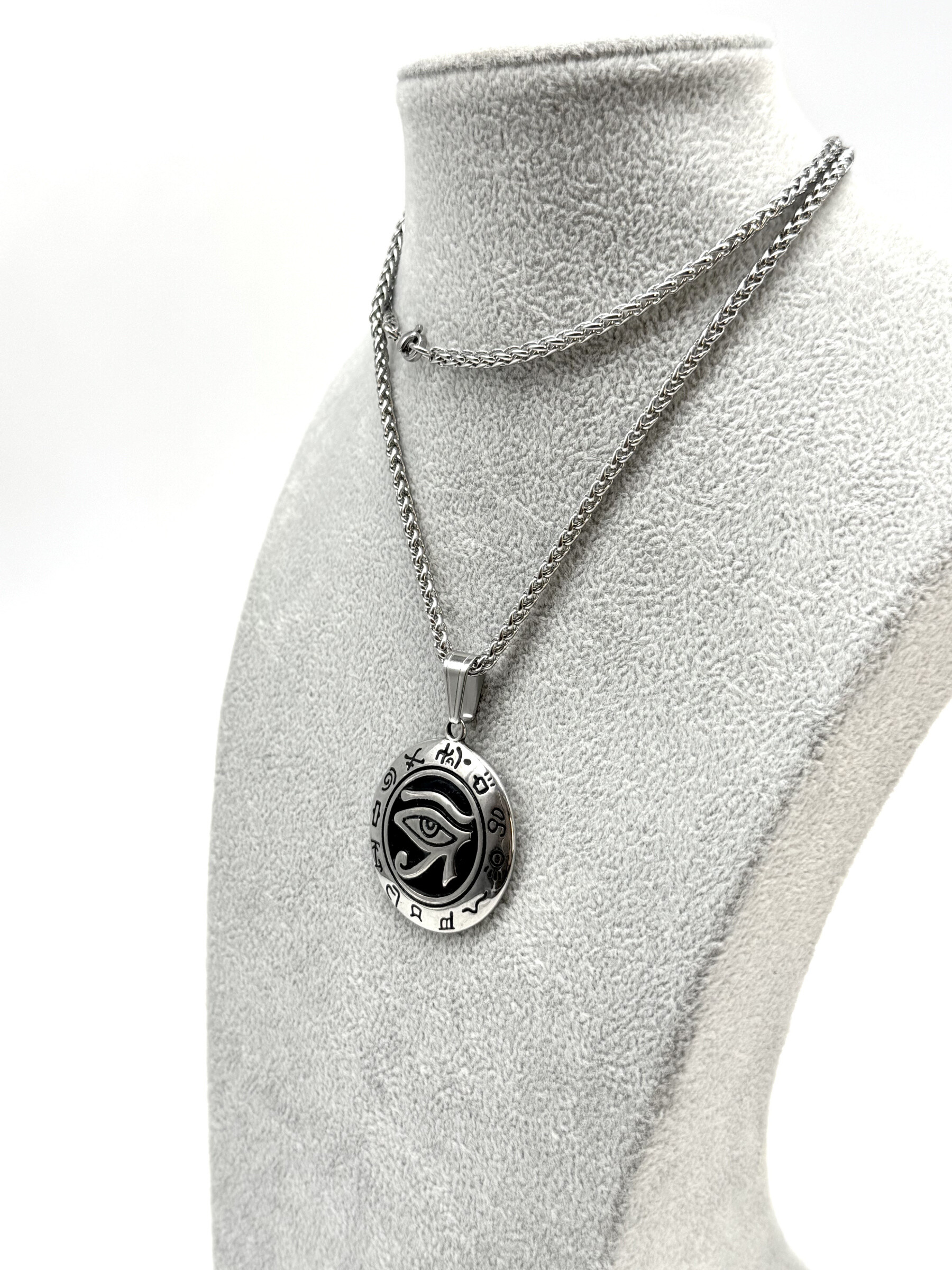 Grossista Cecile II - Collana con ciondolo in acciaio inossidabile
