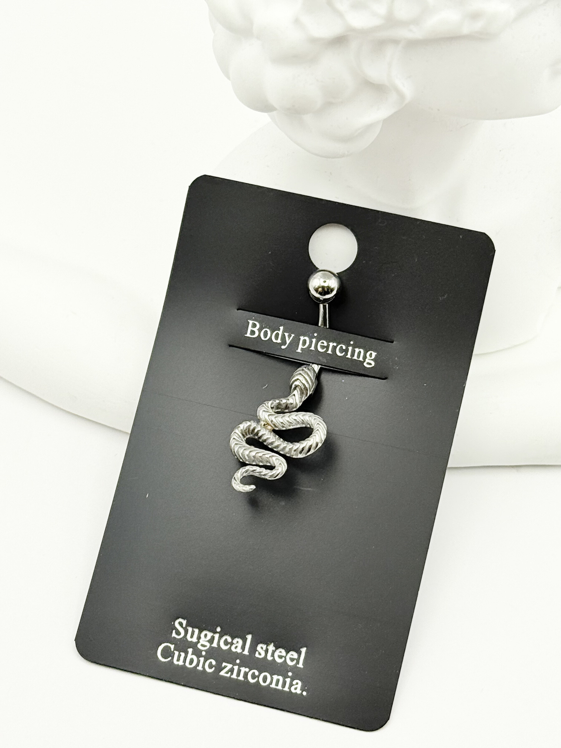 Wholesaler Ceramik - Snake Belly Button Piercing Stainless Steel