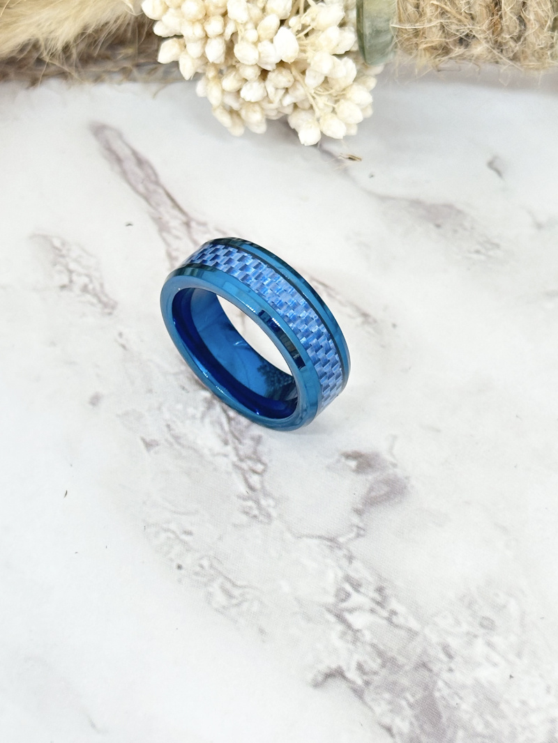 Mayorista Ceramik - Anillo de sello cuadrado de acero inoxidable