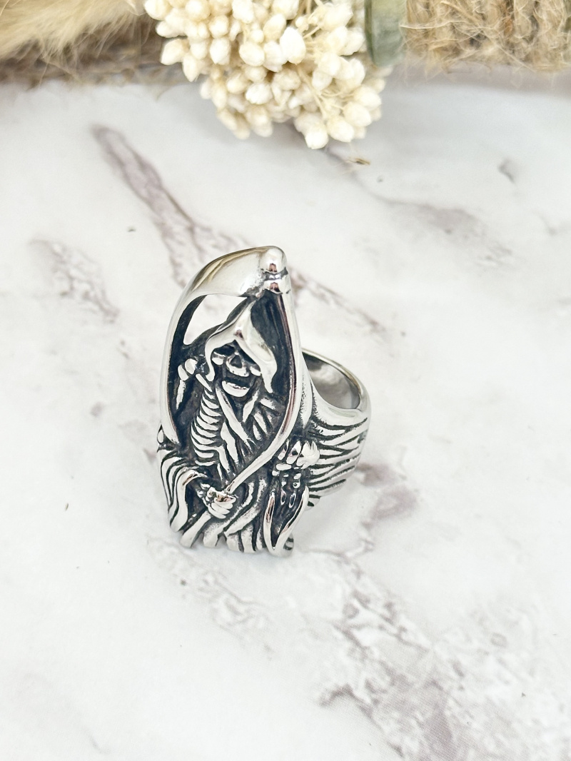 Wholesaler Ceramik - Stainless steel ring Abalone shell stone signet ring