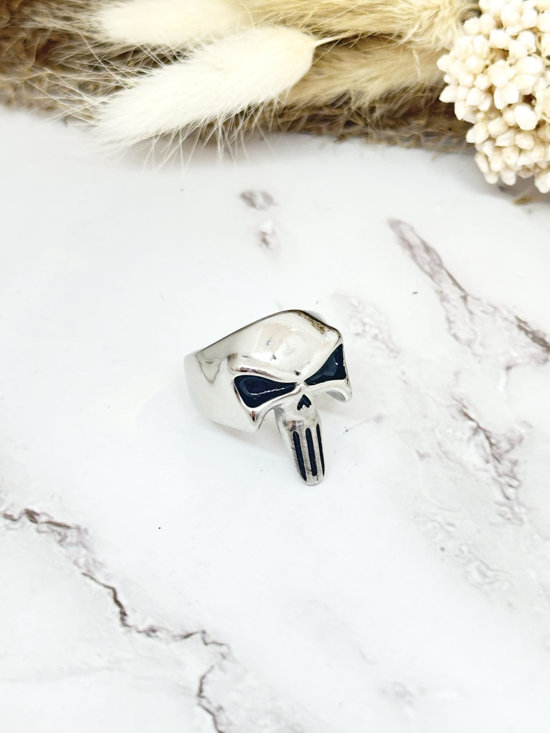 Wholesaler Ceramik - Stainless steel ring Lily cross motif ring