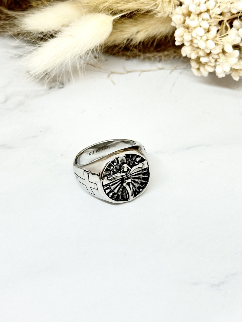 Wholesaler Ceramik - Stainless steel knight octopus tentacle pattern ring