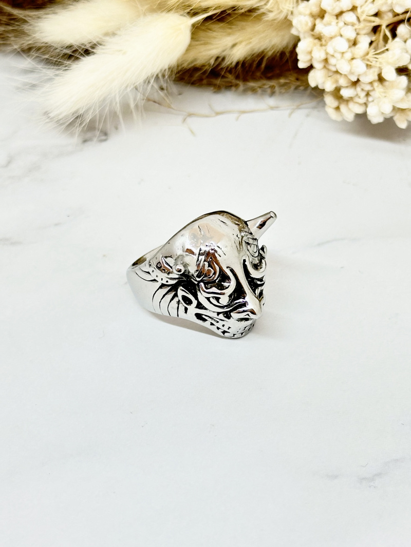 Großhändler Ceramik - Ring aus Edelstahl mit Ritter-Oktopus-Tentakelmuster