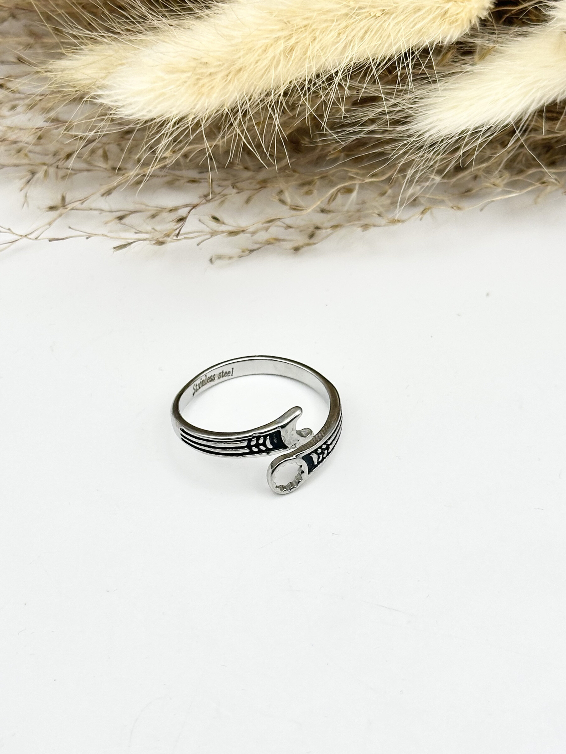 Mayorista Ceramik - Anillo de acero inoxidable anillo motero