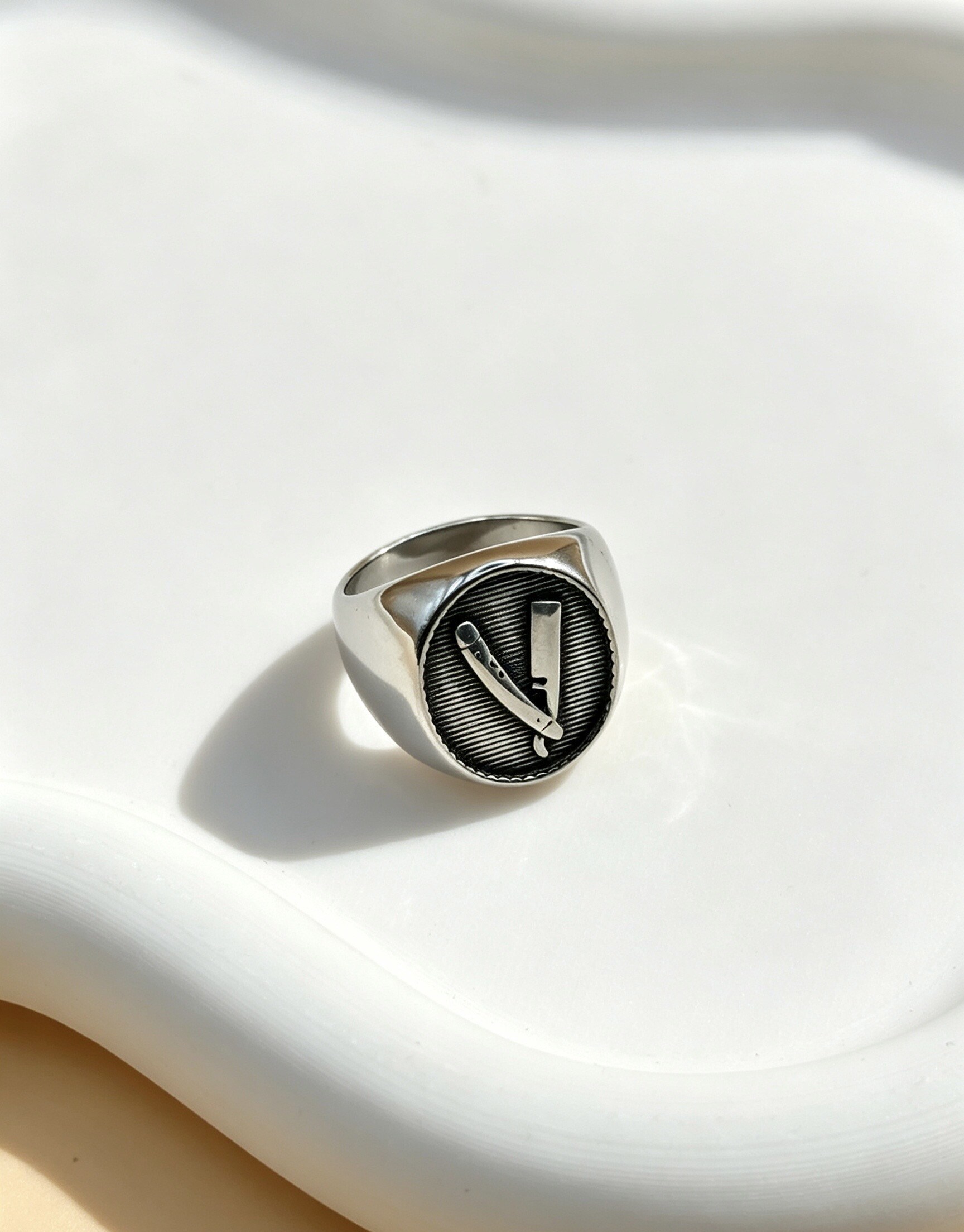 Grossiste Ceramik - Bague Rasoir Coupe-Chou En acier inoxydable