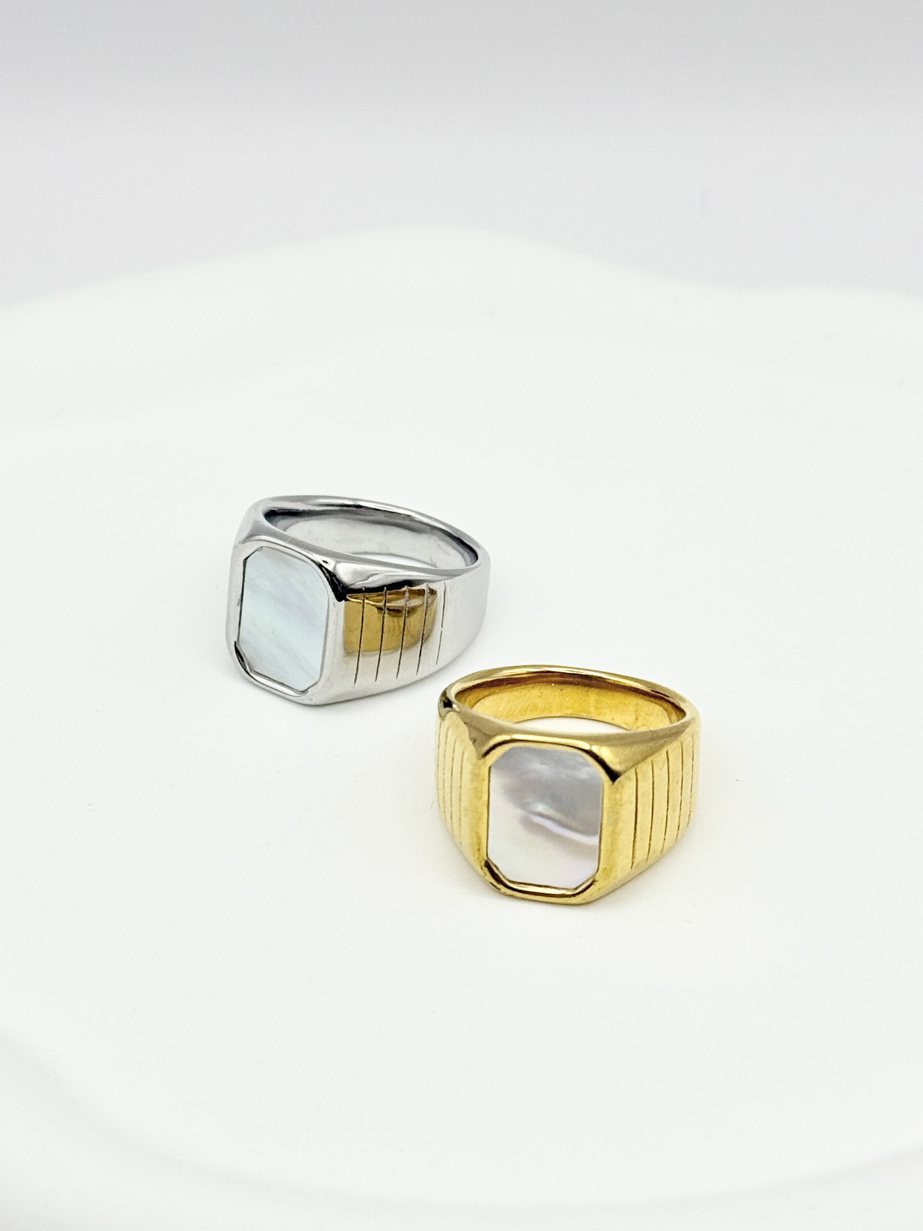 Wholesaler Ceramik - Stainless steel ring with zirconium stone