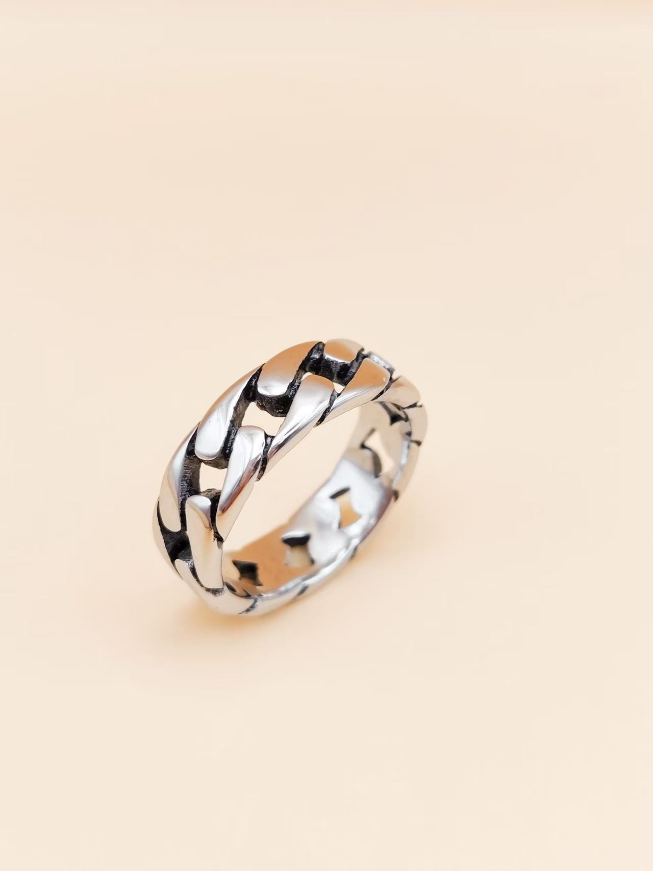 Wholesaler Ceramik - Men's Stainless Steel Ring – Size 52 to 71 – Thickness 6mm Wholesaler Ceramik - Men's Stainless Steel Ring – Size 52 to 71 – Thickness 6mm