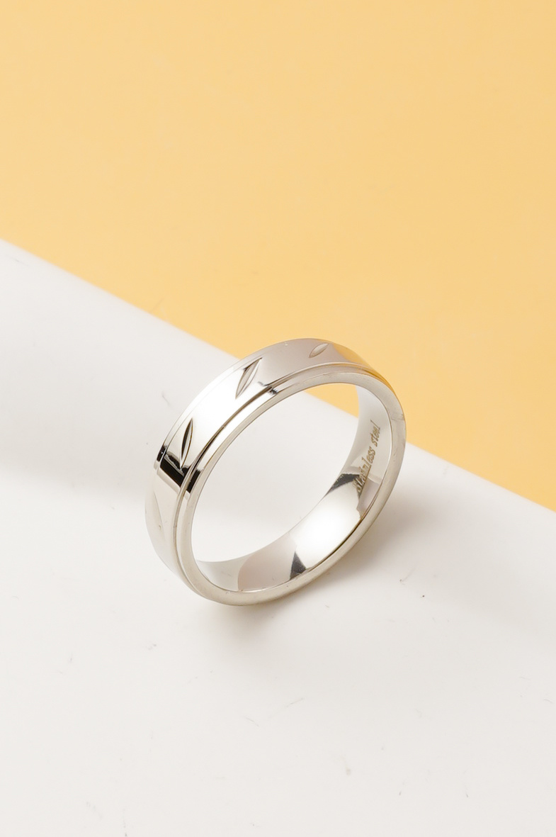 Wholesaler Ceramik - Men's stainless steel ring – US sizes 6–13 / FR 52–70 – Shiny finish