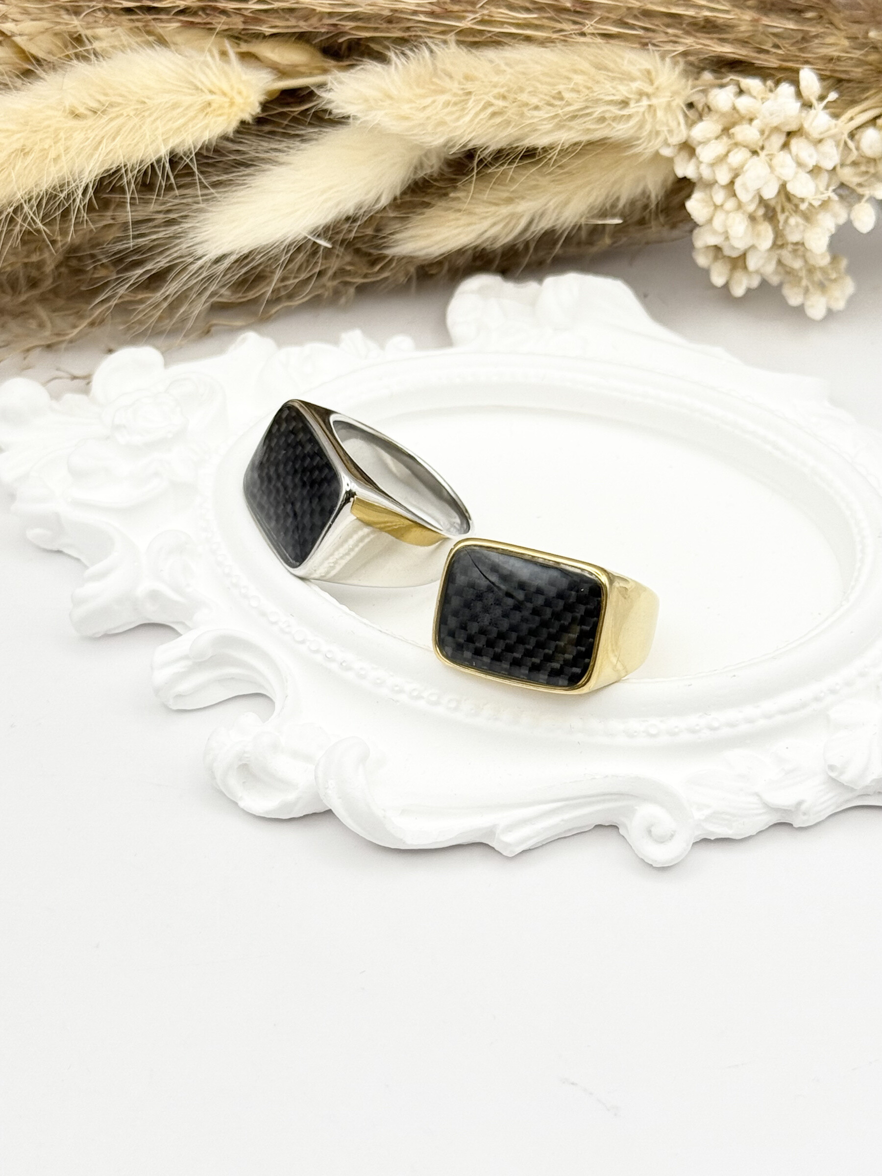 Wholesaler Ceramik - Stainless steel ring with zirconium stone