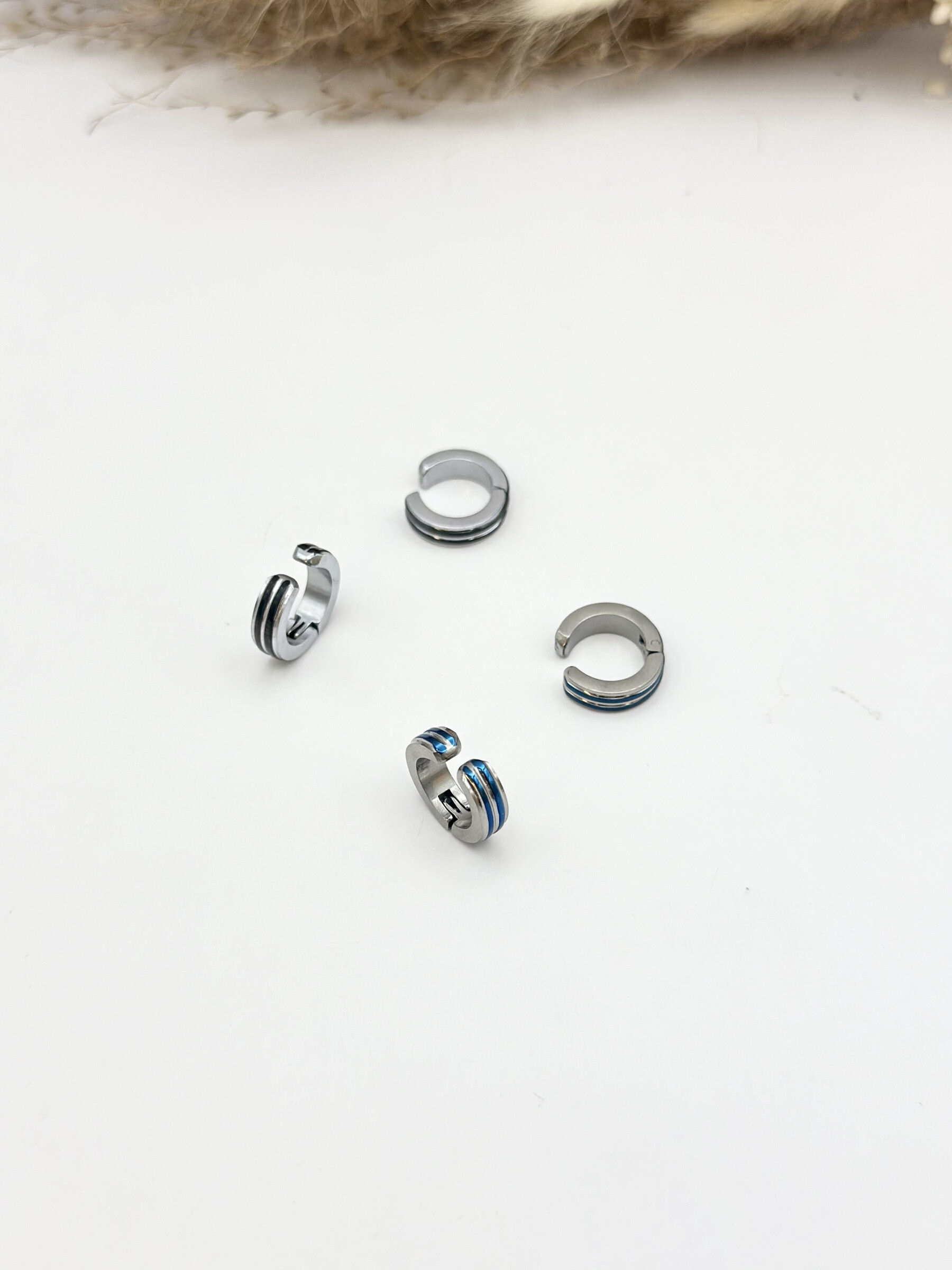 Wholesaler Ceramik - Stainless Steel Earrings with clip closure