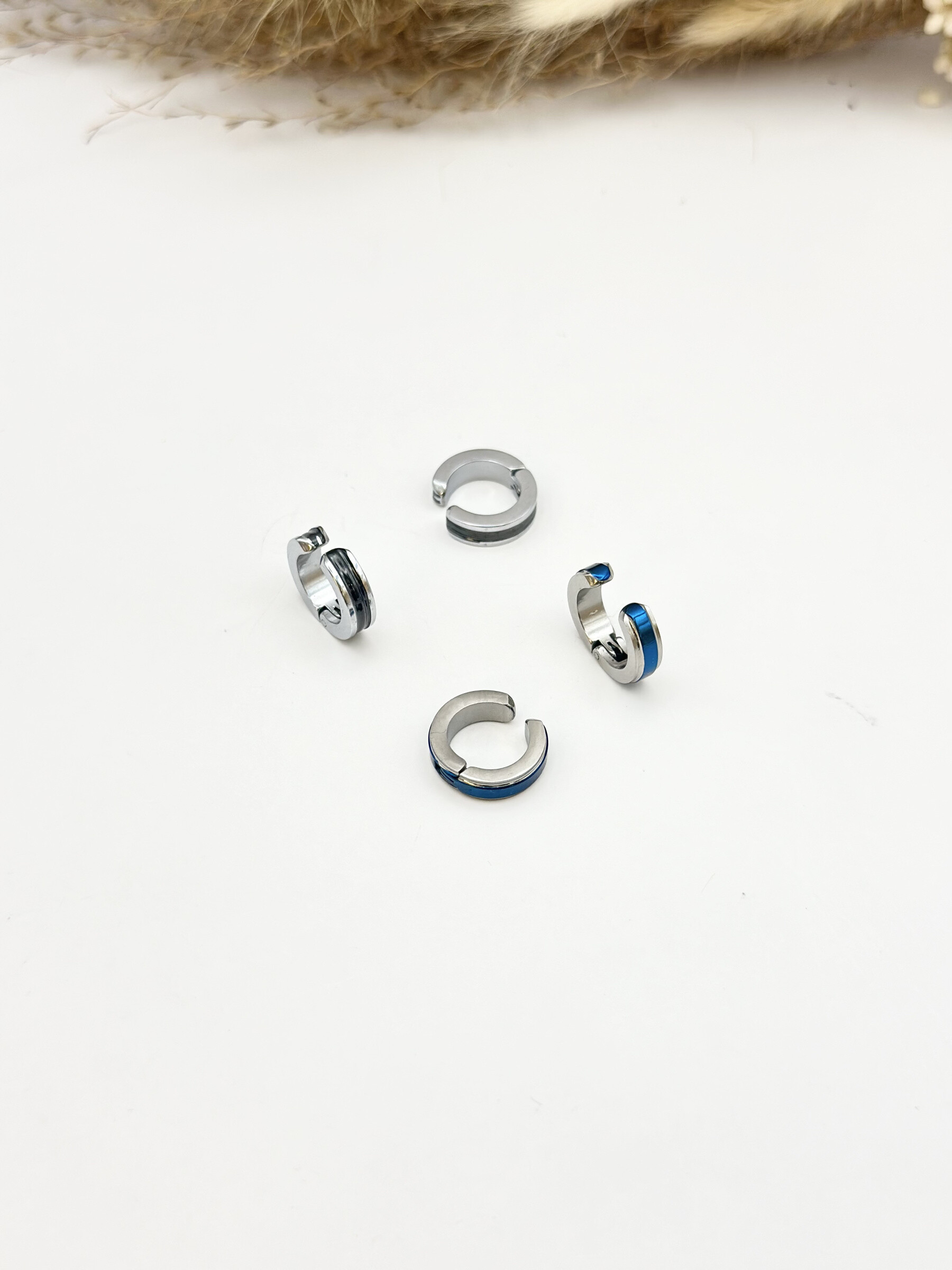 Wholesaler Ceramik - Stainless Steel Earrings with clip closure