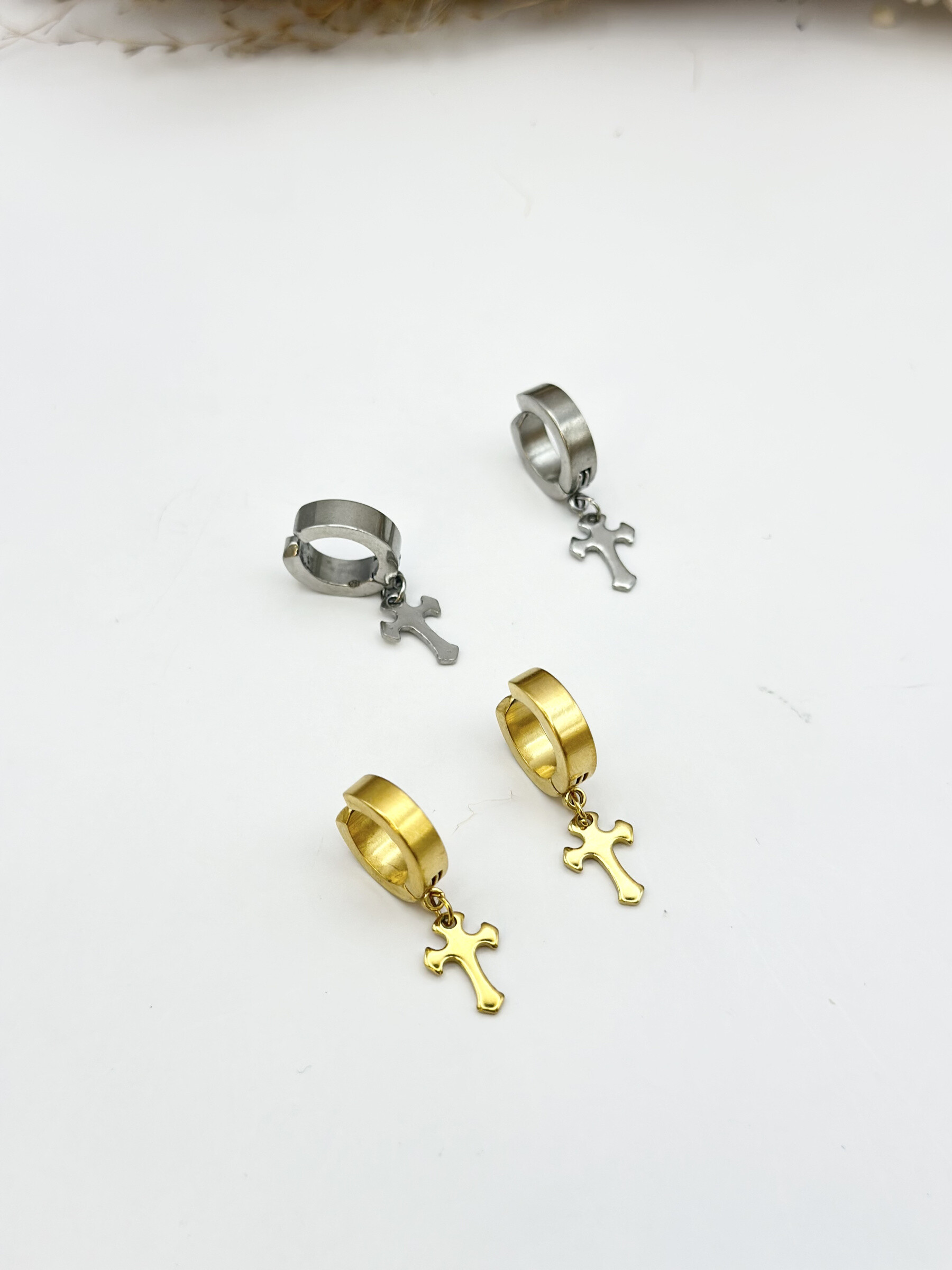 Wholesaler Ceramik - Stainless Steel Earrings with clip closure