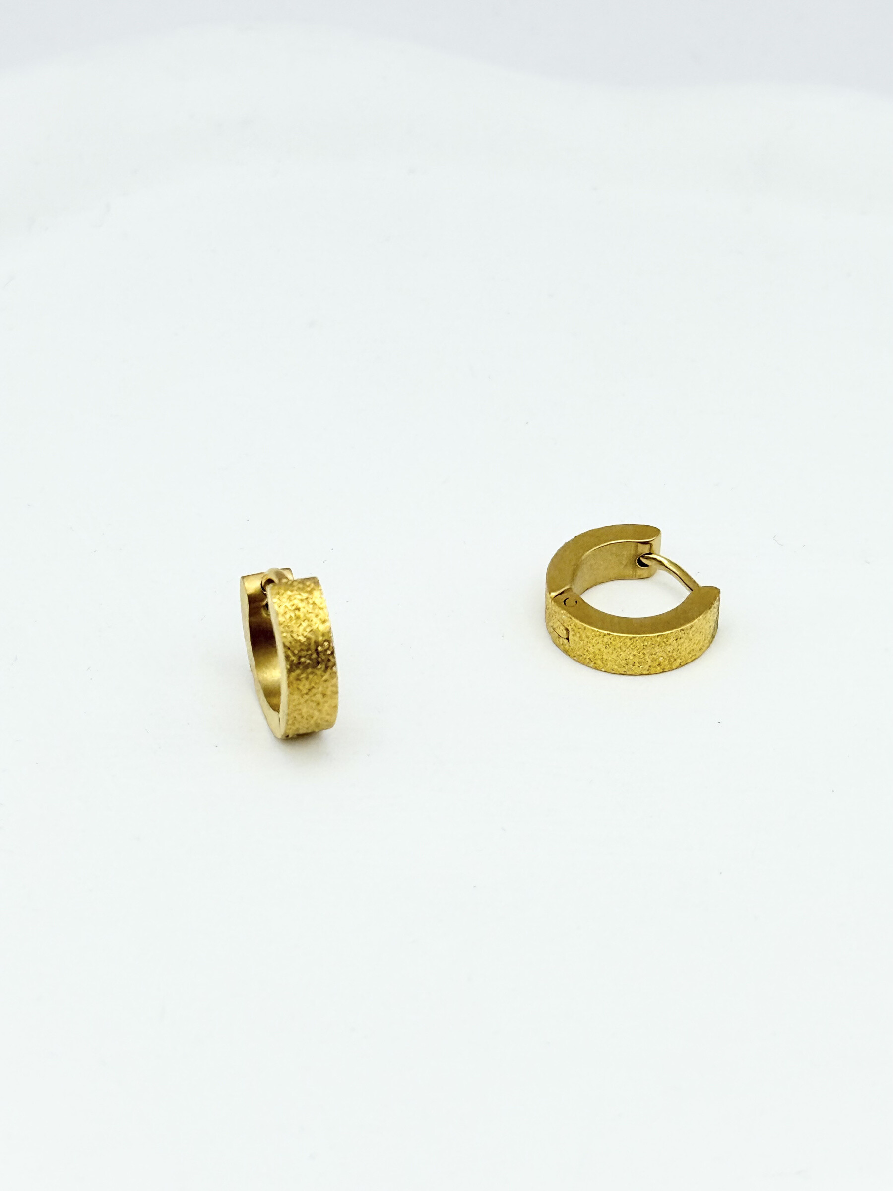 Grossiste Ceramik - Boucles d'oreilles en acier inoxydable