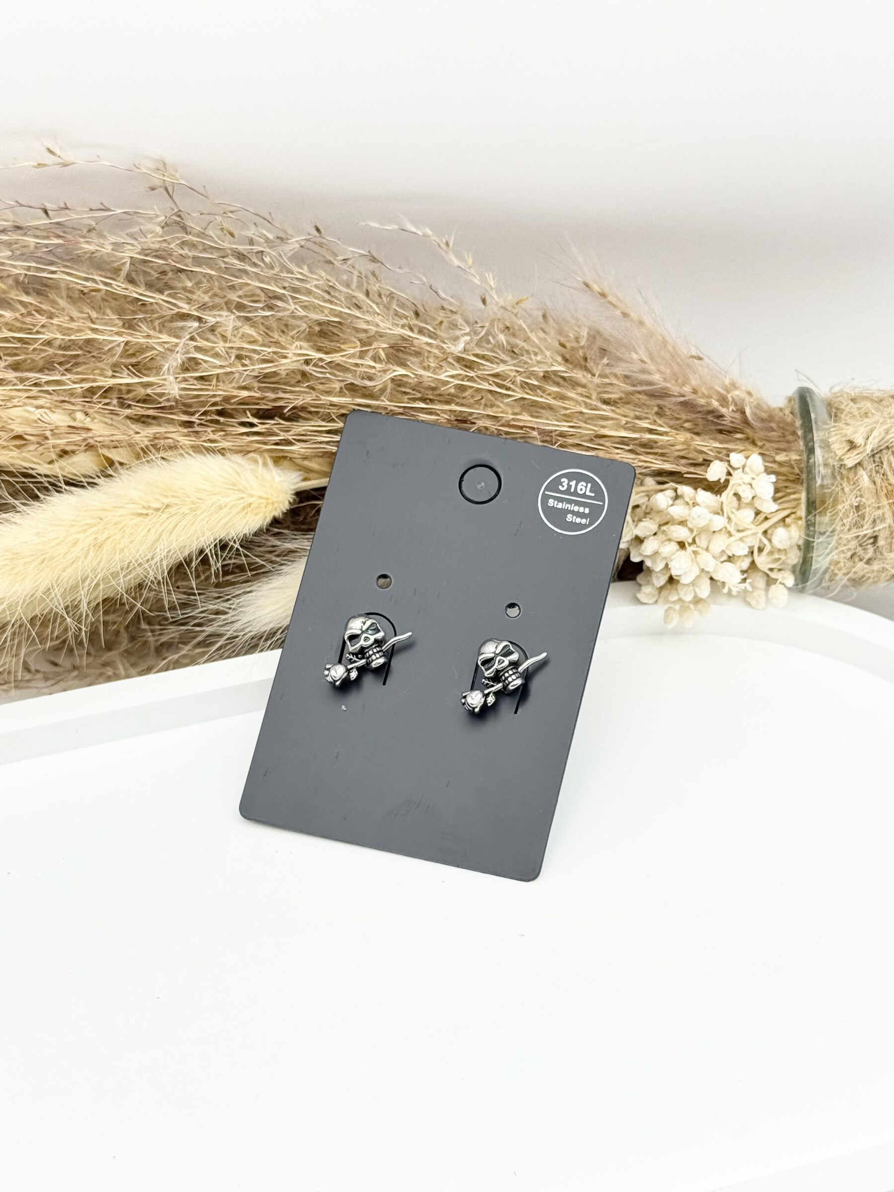Wholesaler Ceramik - 316L stainless steel earrings/piercings with screw closure