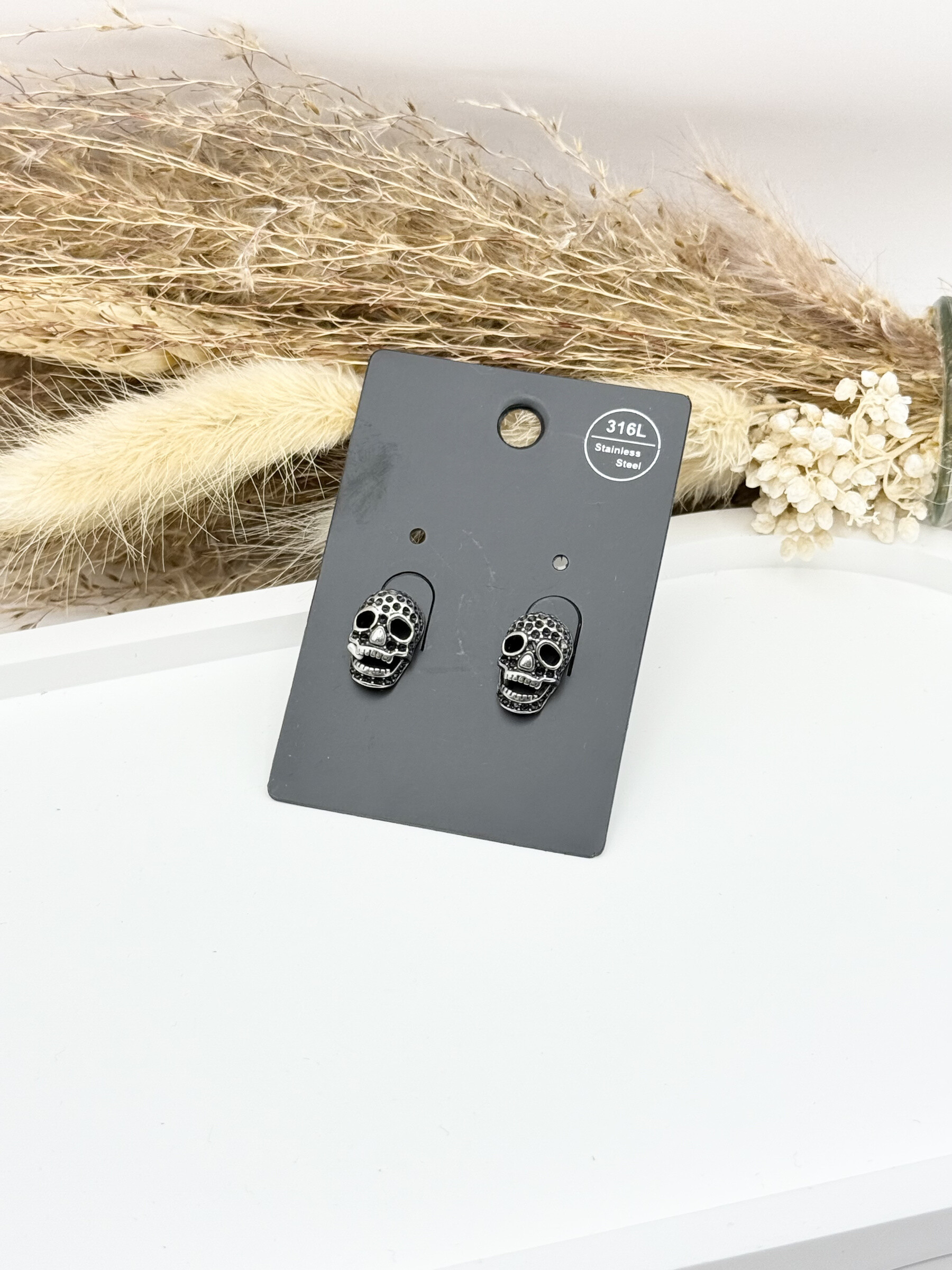 Grossiste Ceramik - Boucles d'oreilles/piercings en acier inoxydable 316L avec fermeture à vis
