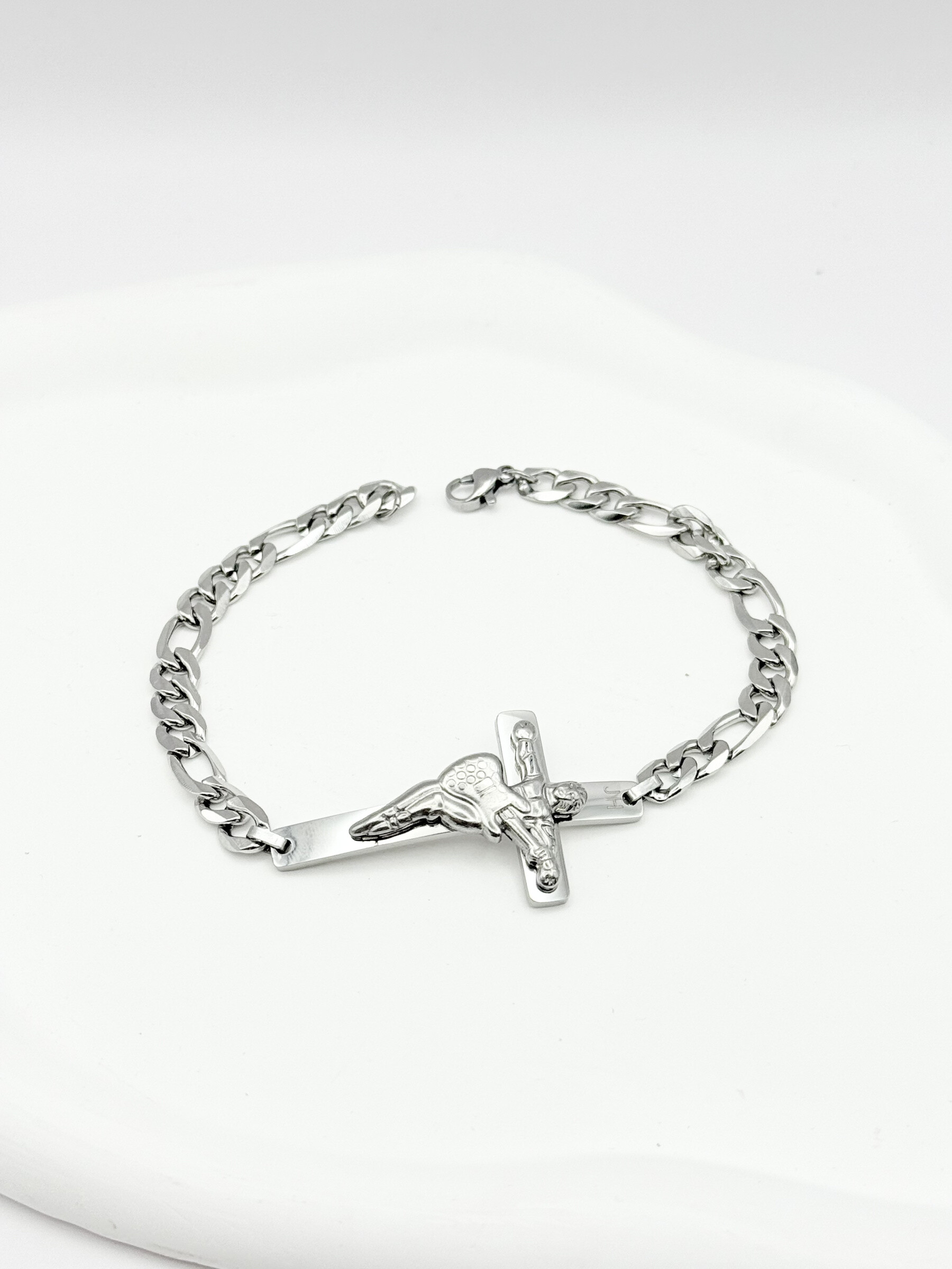 Wholesaler Ceramik - Men's Stainless Steel Bracelet Tribute to Johnny Hallyday