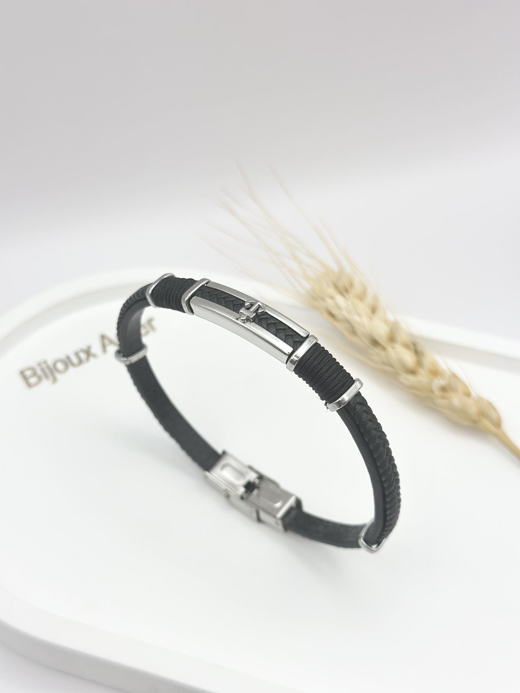 Wholesaler Ceramik - Stainless steel bracelet - Modern design 21 cm