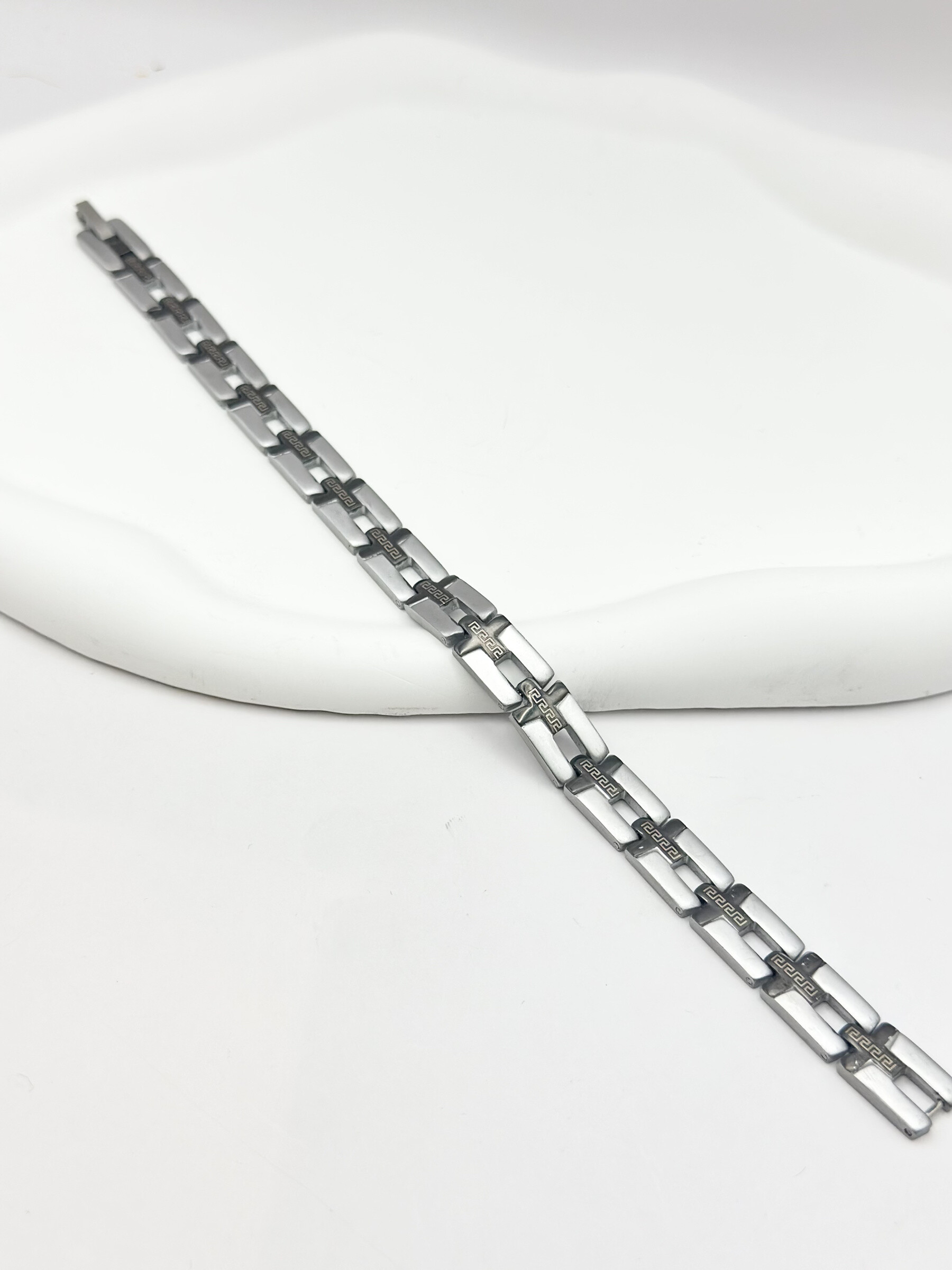 Wholesaler Ceramik - Stainless steel bracelet - Modern design 21 cm