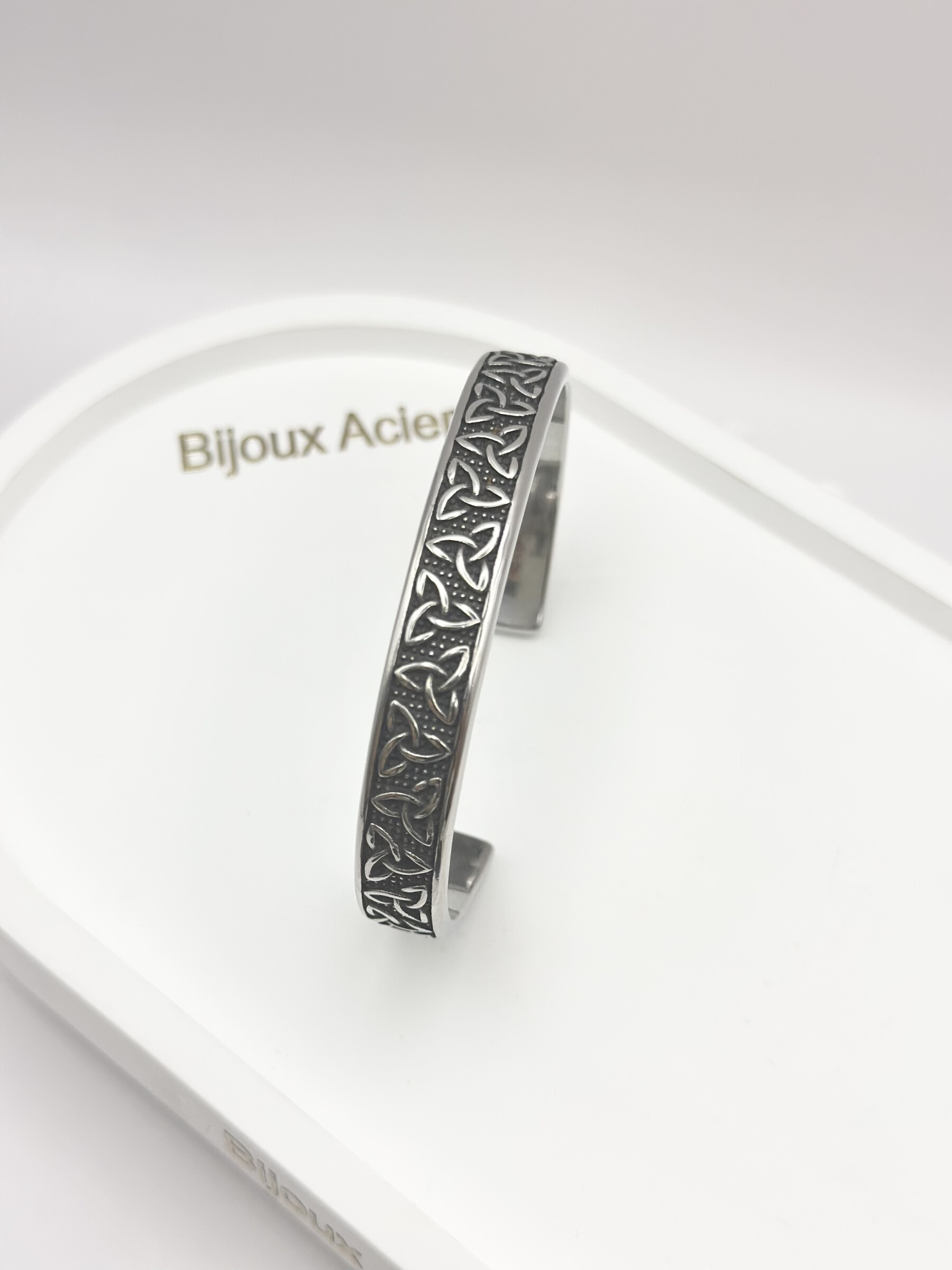 Wholesaler Ceramik - Stainless steel bracelet - Modern design 21 cm