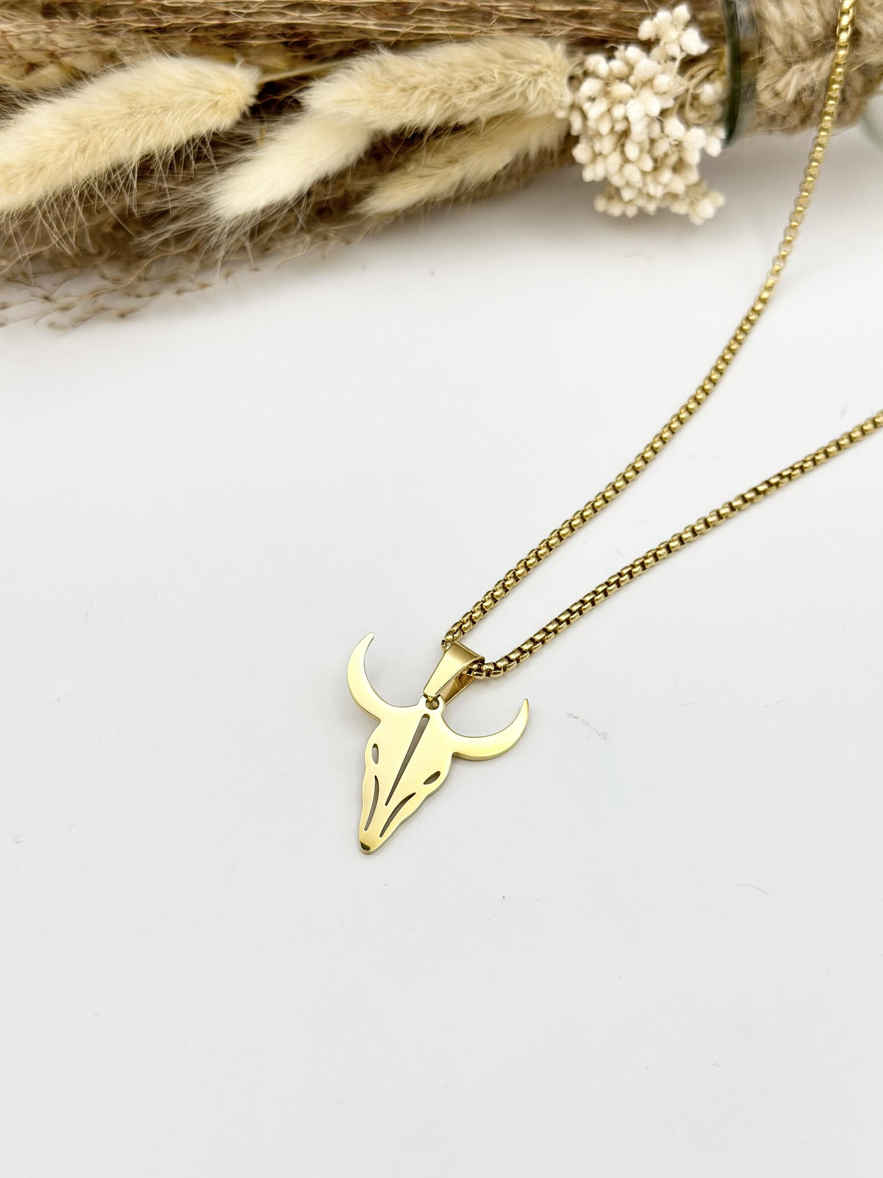 Wholesaler Ceramik - Stainless steel pendant necklace with Albania map