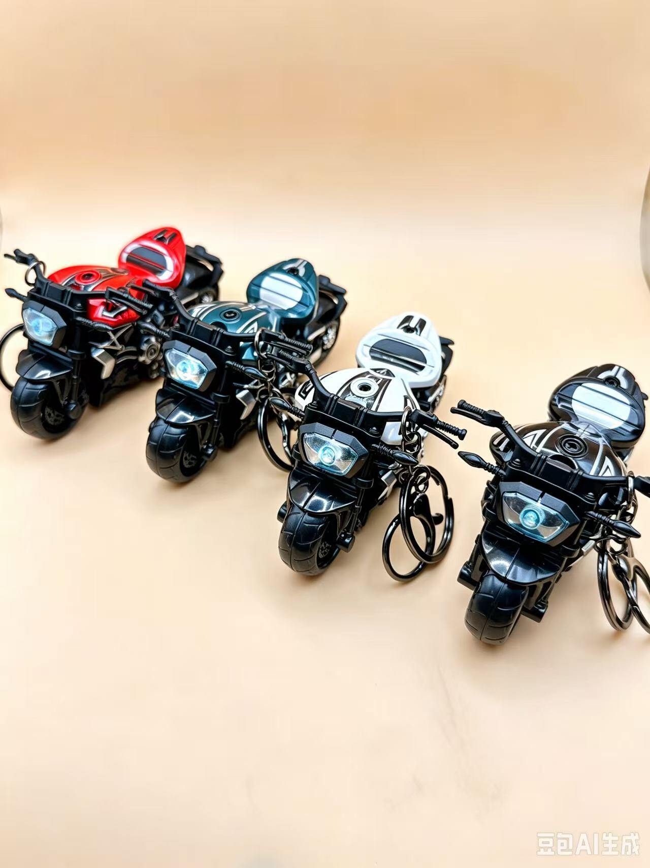 Wholesaler Ceramik - Miniature Sport Motorcycle Keychain