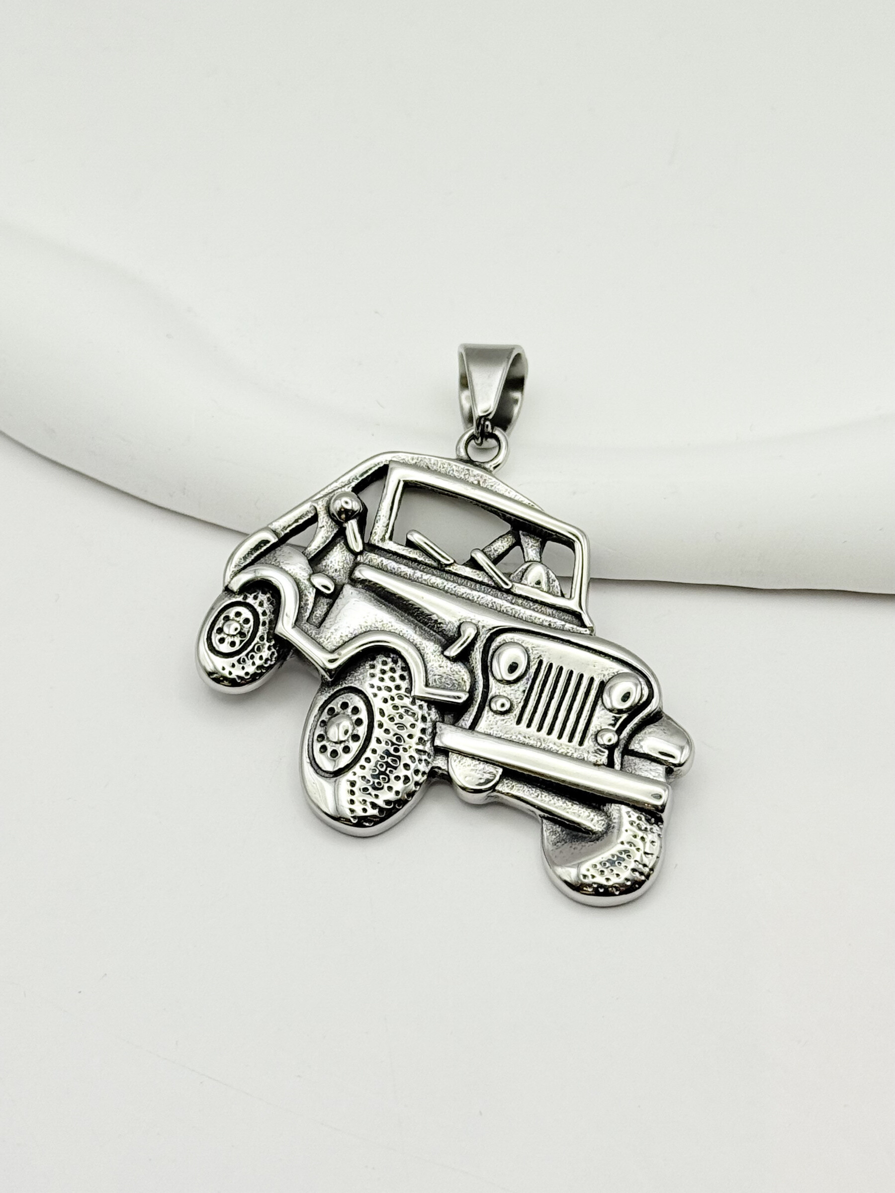 Wholesaler Ceramik - 4x4 Jeep Stainless Steel Car Pendant