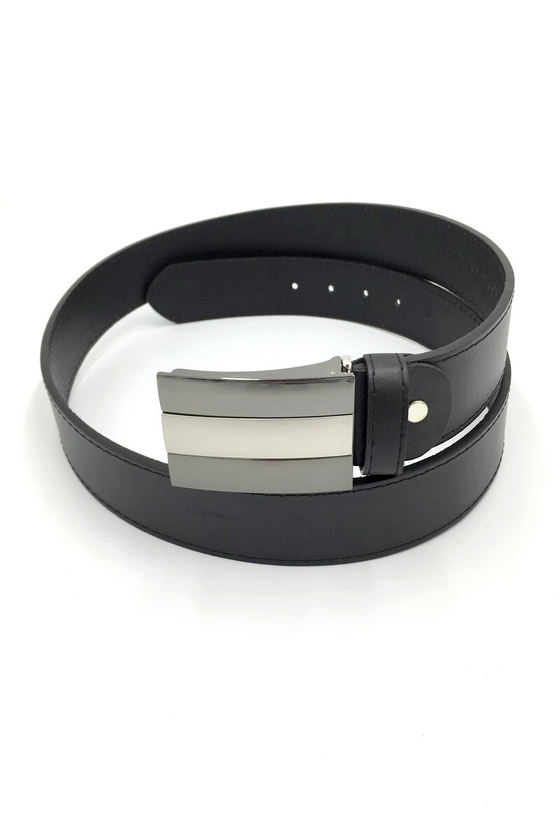 Grossiste Charmant - Ceinture unie boucle pleine clip