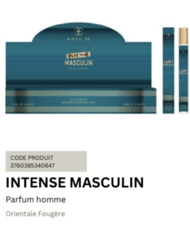 Grossiste Chere Suzanne - Parfum d’inspiration Note 33 35ml