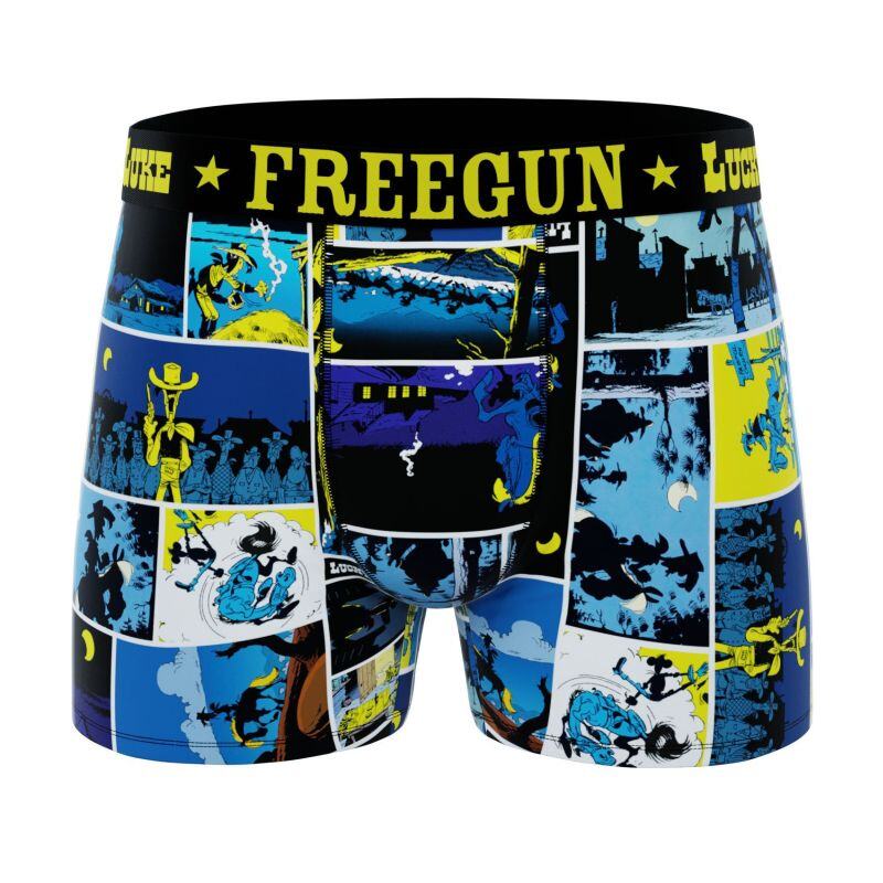Grossiste City Boy - Boxer Freegun LUCKY LUKE